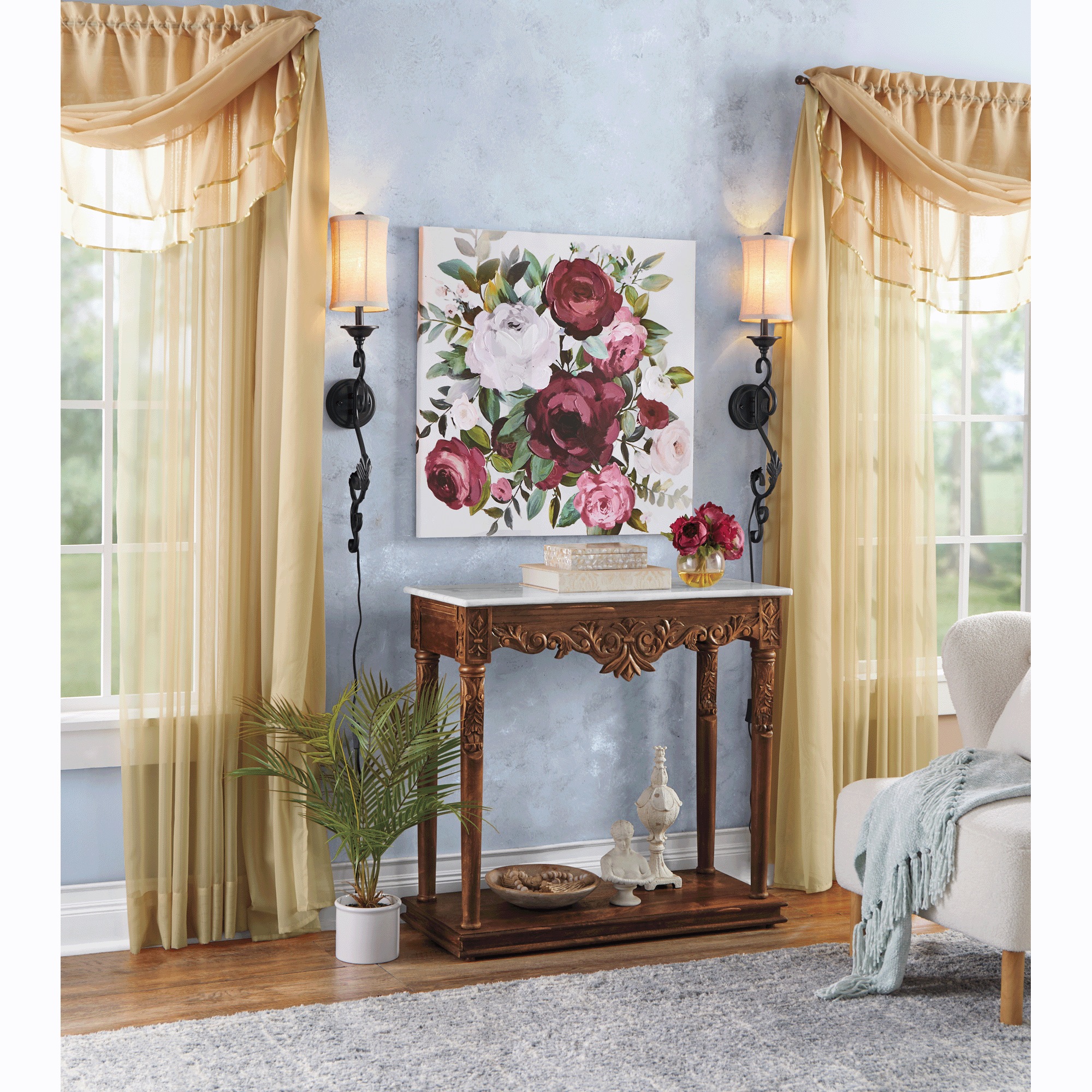 Curl Scroll Wall Sconce