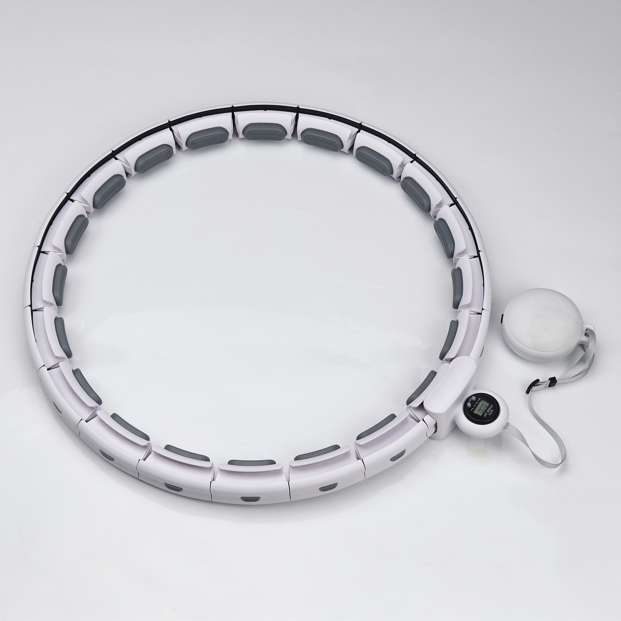 Adjustable Weighted Hula Hoop with Counter