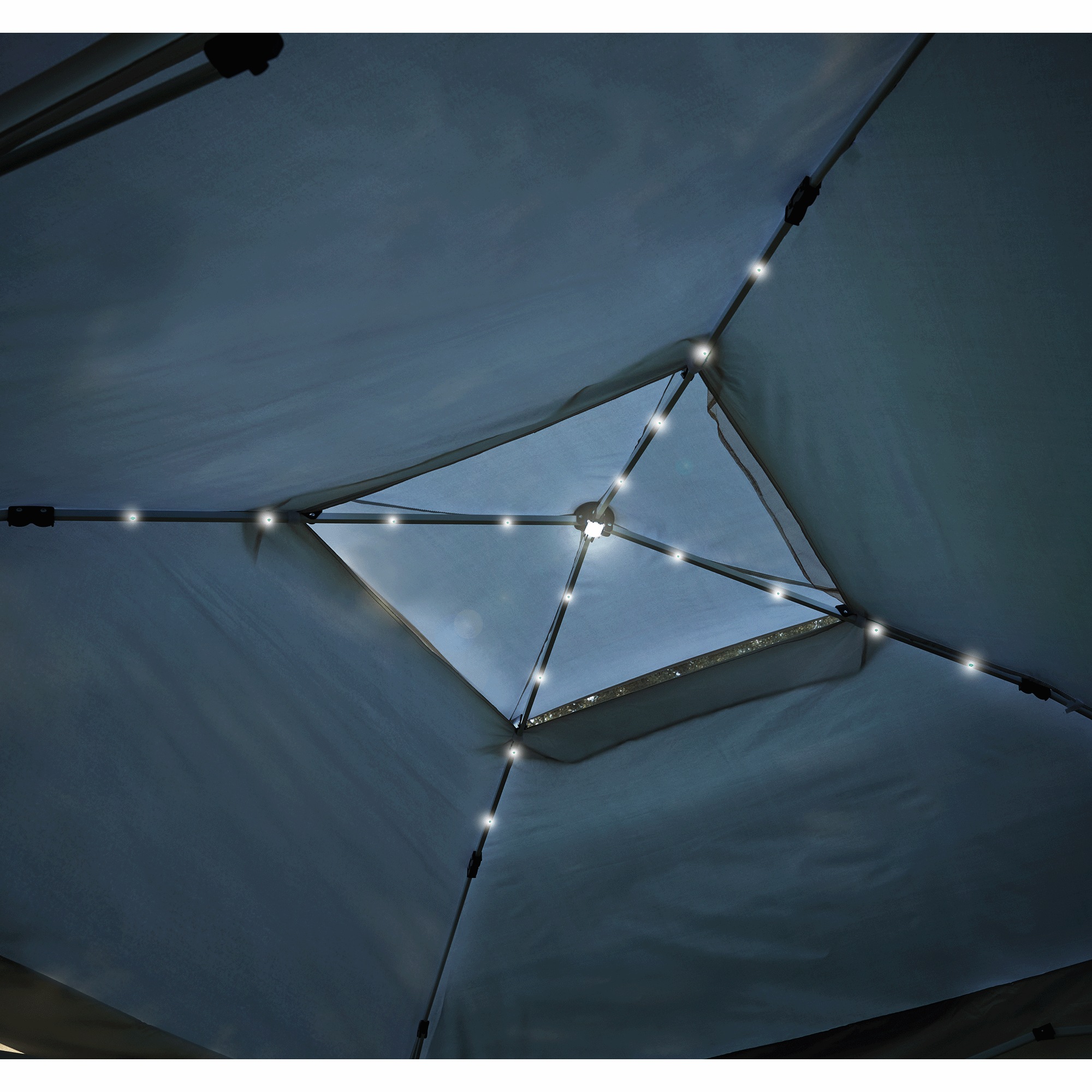 Solar Lighted Gazebo 3 Solar Lighted Gazebo