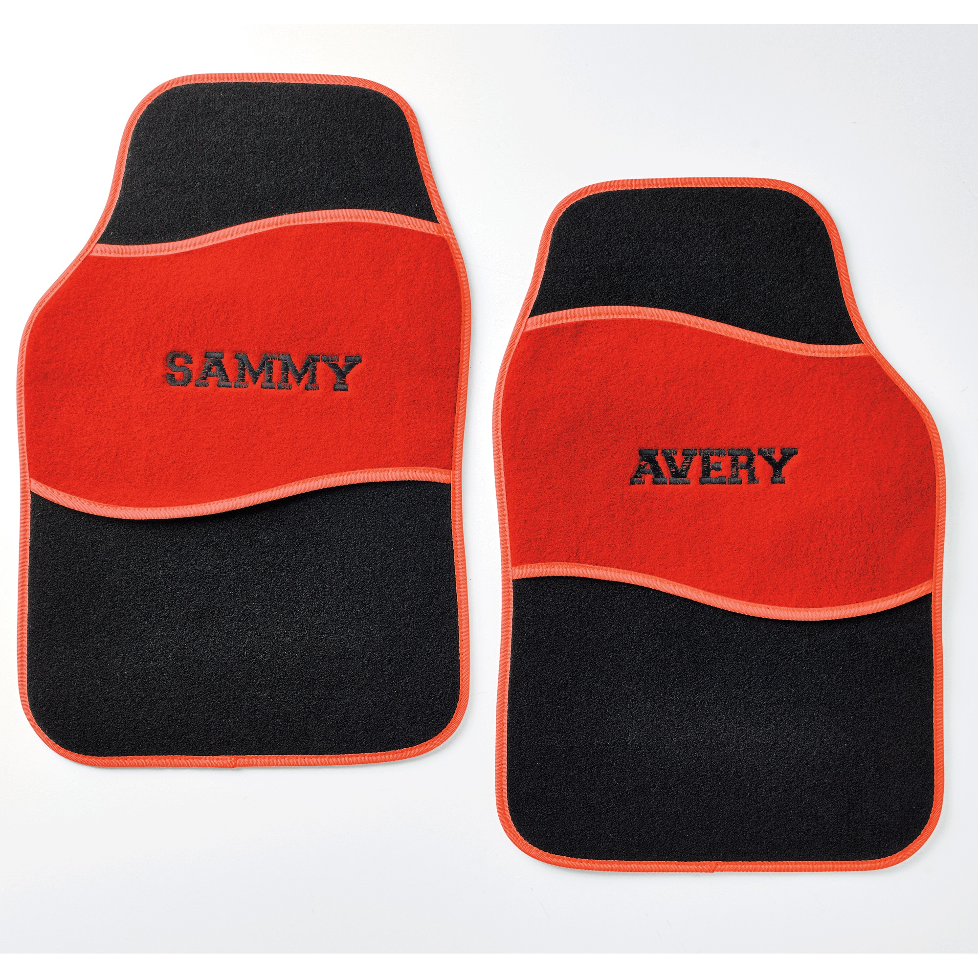 Personalized Set of 2 Car Mats
