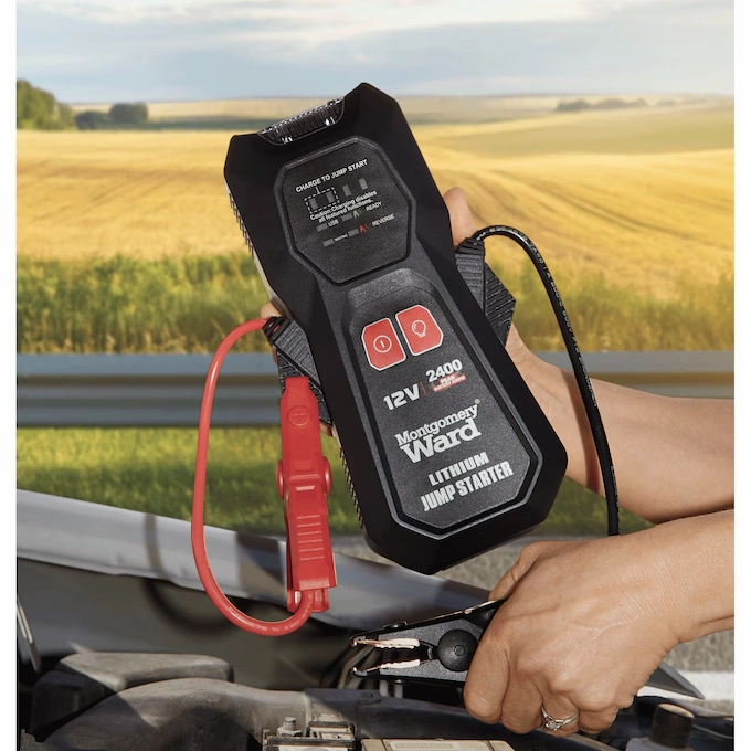 Montgomery Ward Lithium Jump Starter 1 Montgomery Ward Lithium Jump Starter
