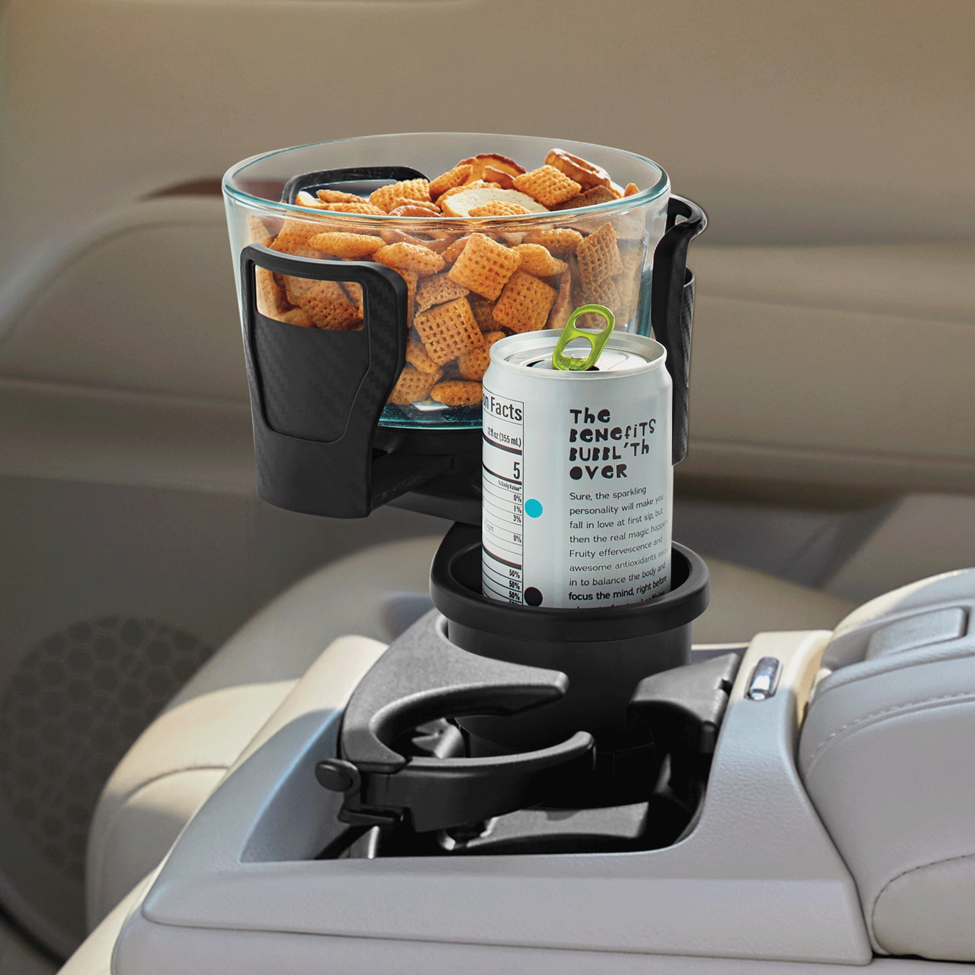 2-in-1 Expandable Auto Cup Holder