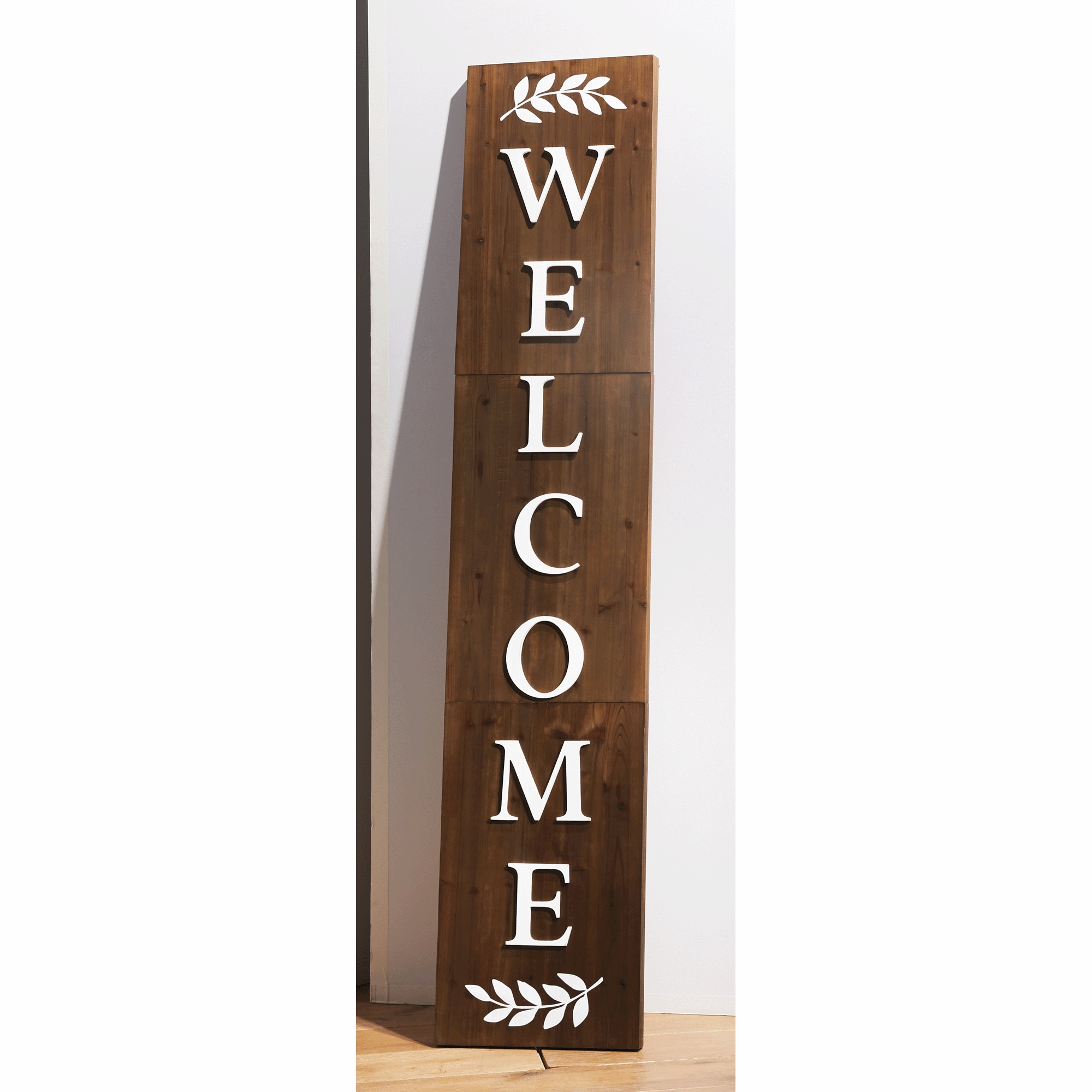 Welcome Sign Porch Leaner
