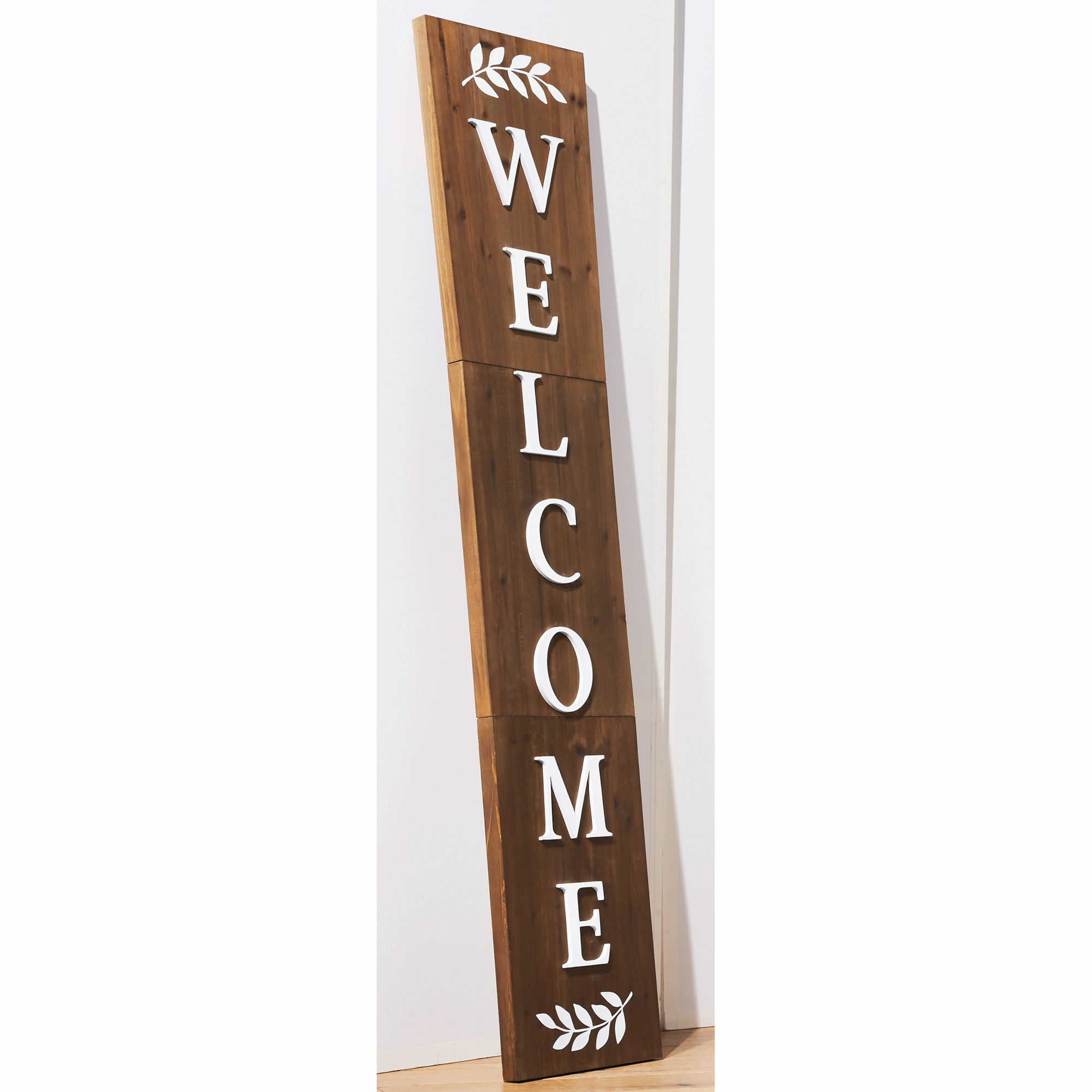 Welcome Sign Porch Leaner