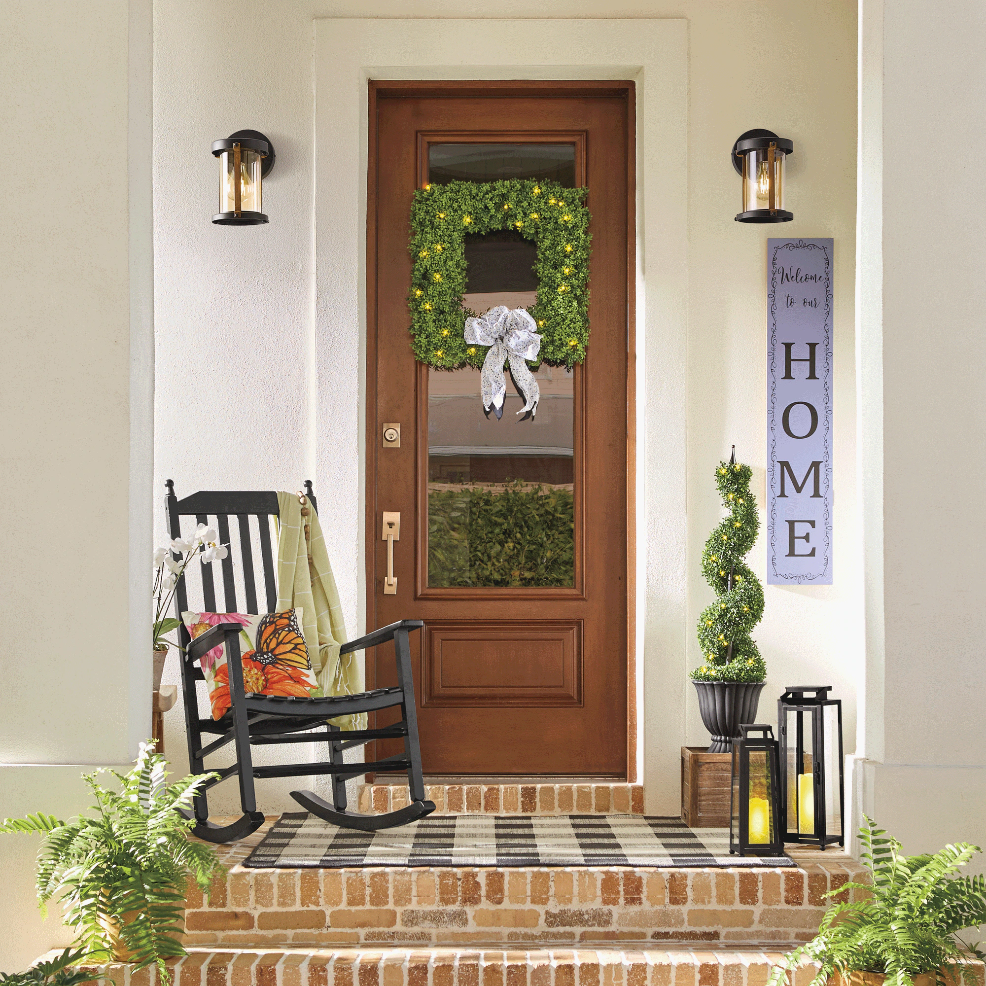 Reversible Porch Leaner Sign 3 Reversible Porch Leaner Sign