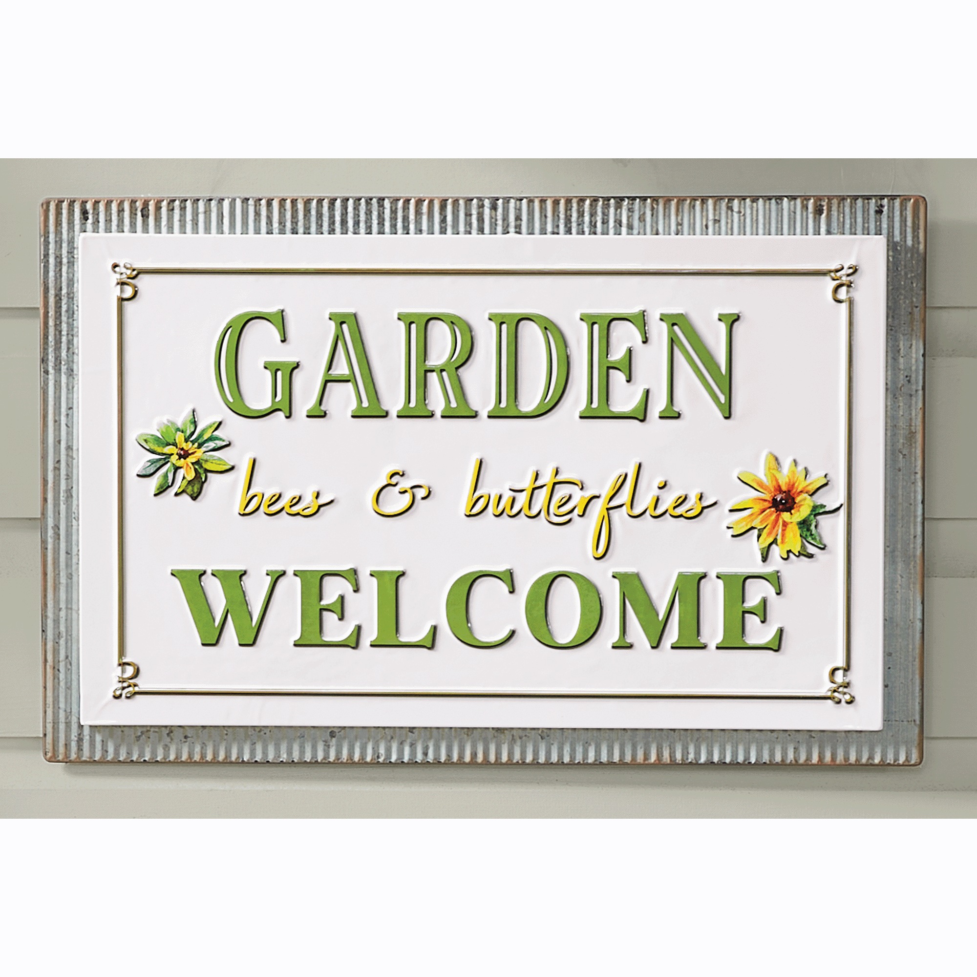 Garden Welcome Sign