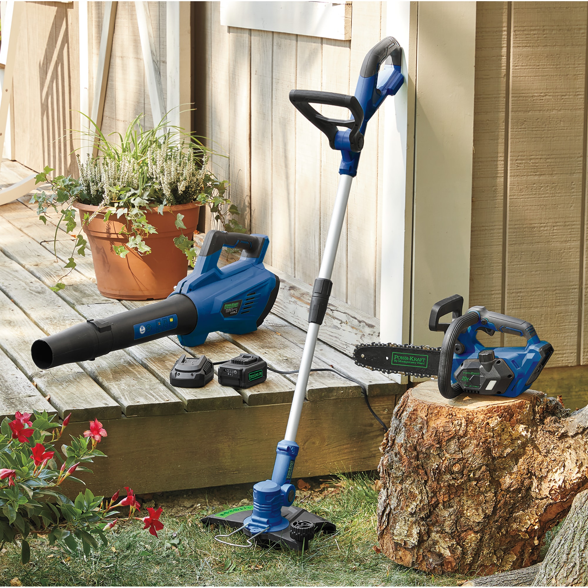 Powr-Kraft 20V Chainsaw by Montgomery Ward