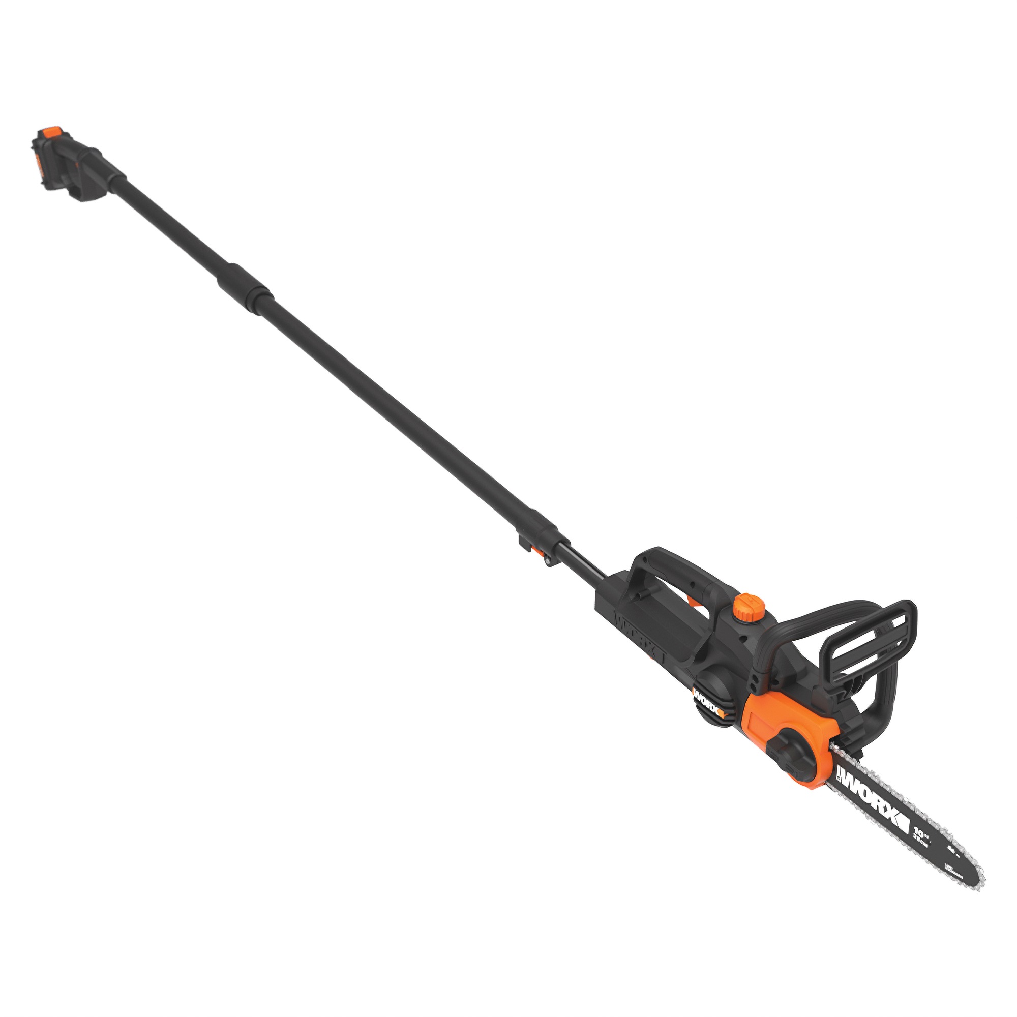Worx 20V Power Share 10-Inch Cordless Pole/Chain Saw With Auto-Tension, Battery and Quick Charger