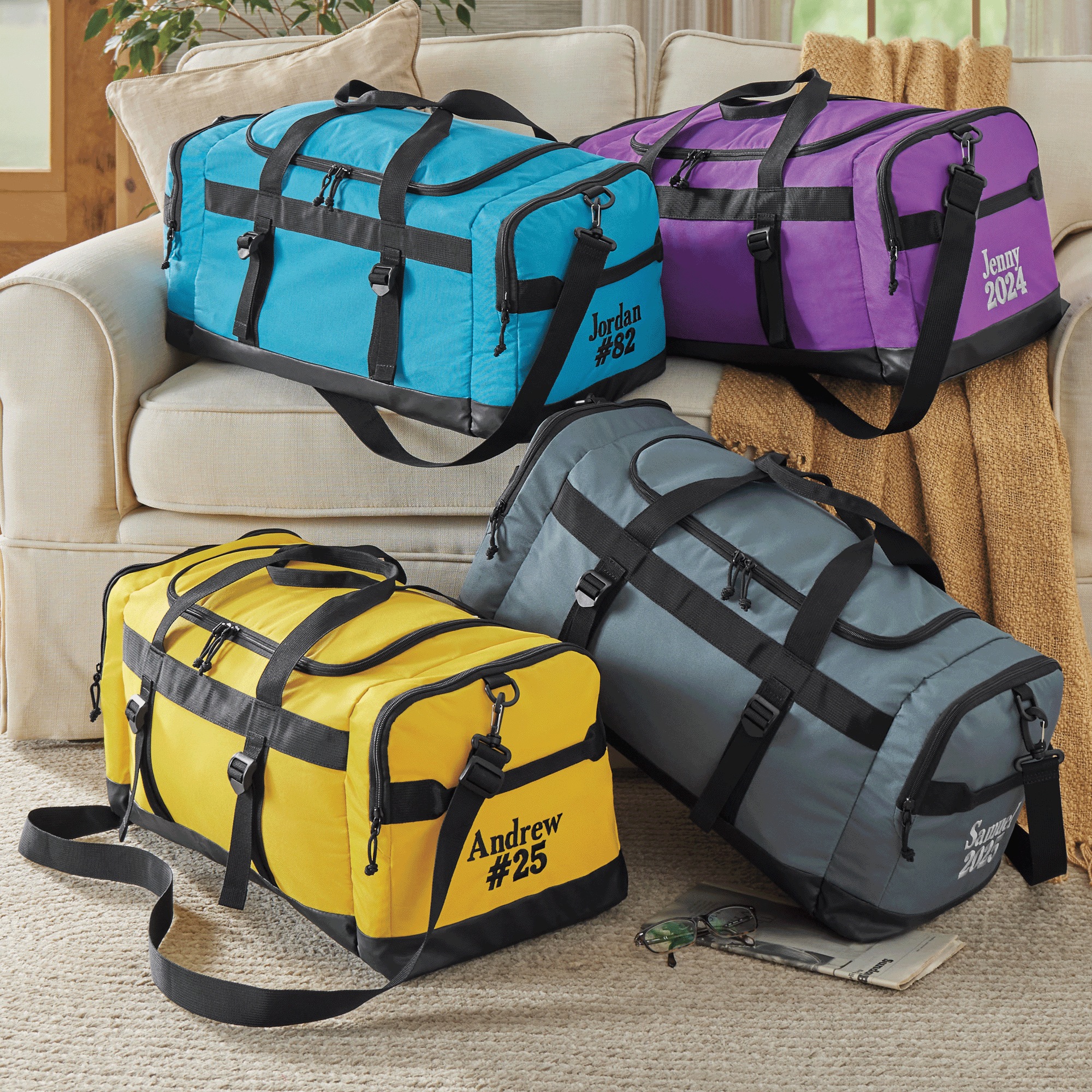 Montgomery Ward Personalized 24-inch Duffel