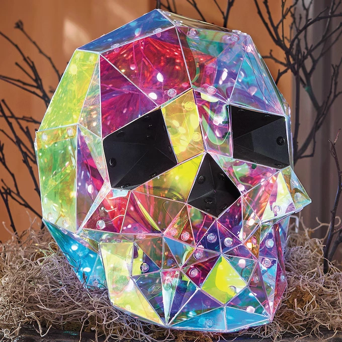 Lit Prism Skull