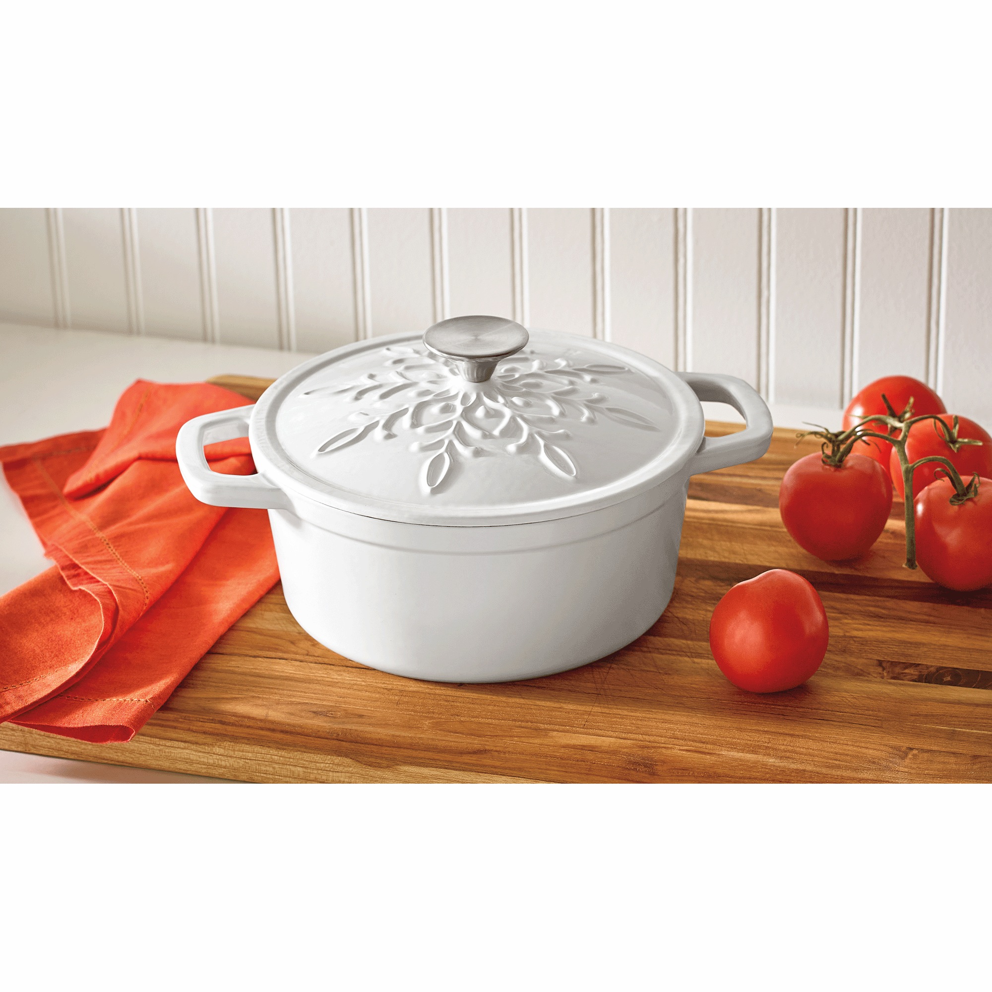 3-Quart Seasonal Enameled Cast Iron Dutch Oven