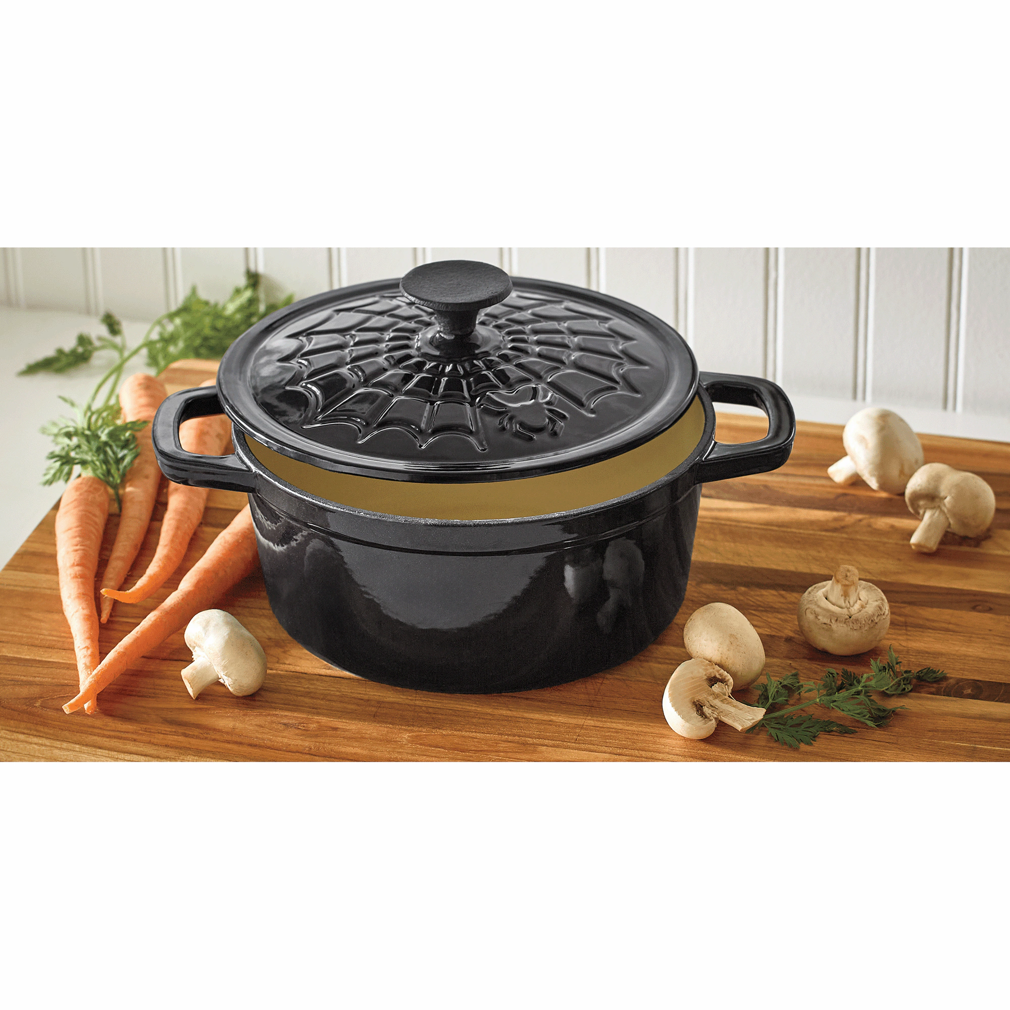 3-Quart Seasonal Enameled Cast Iron Dutch Oven