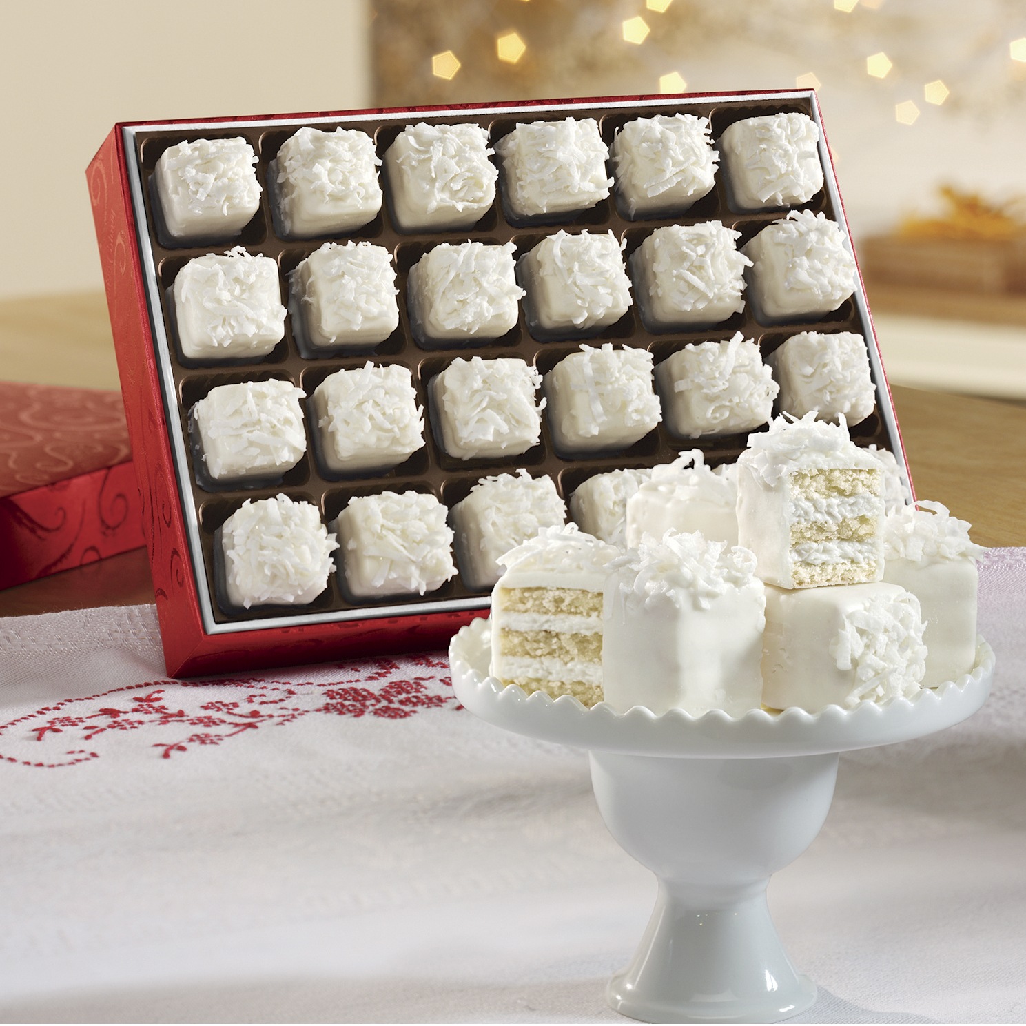 Coconut Petits Fours
