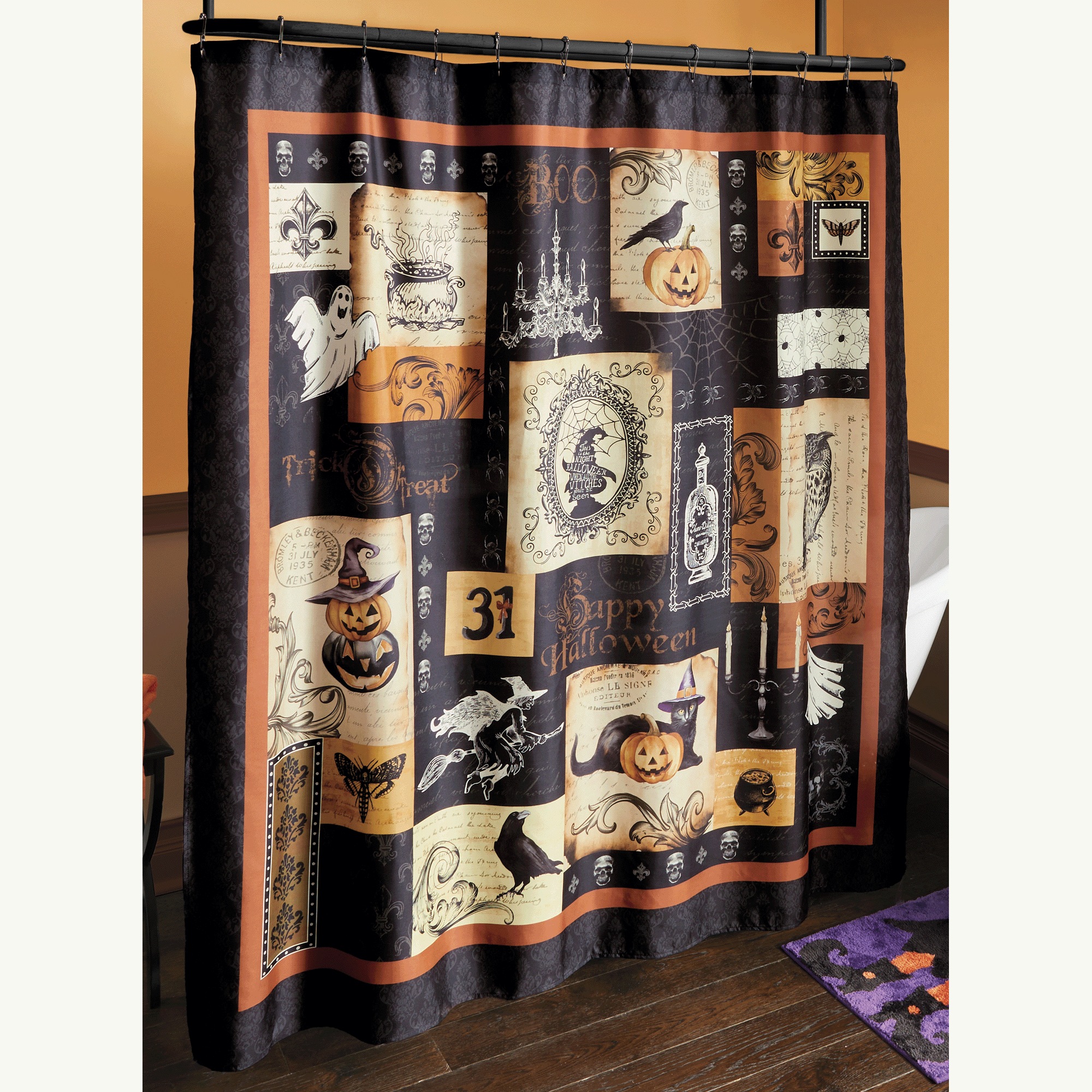 Holiday Shower Curtain