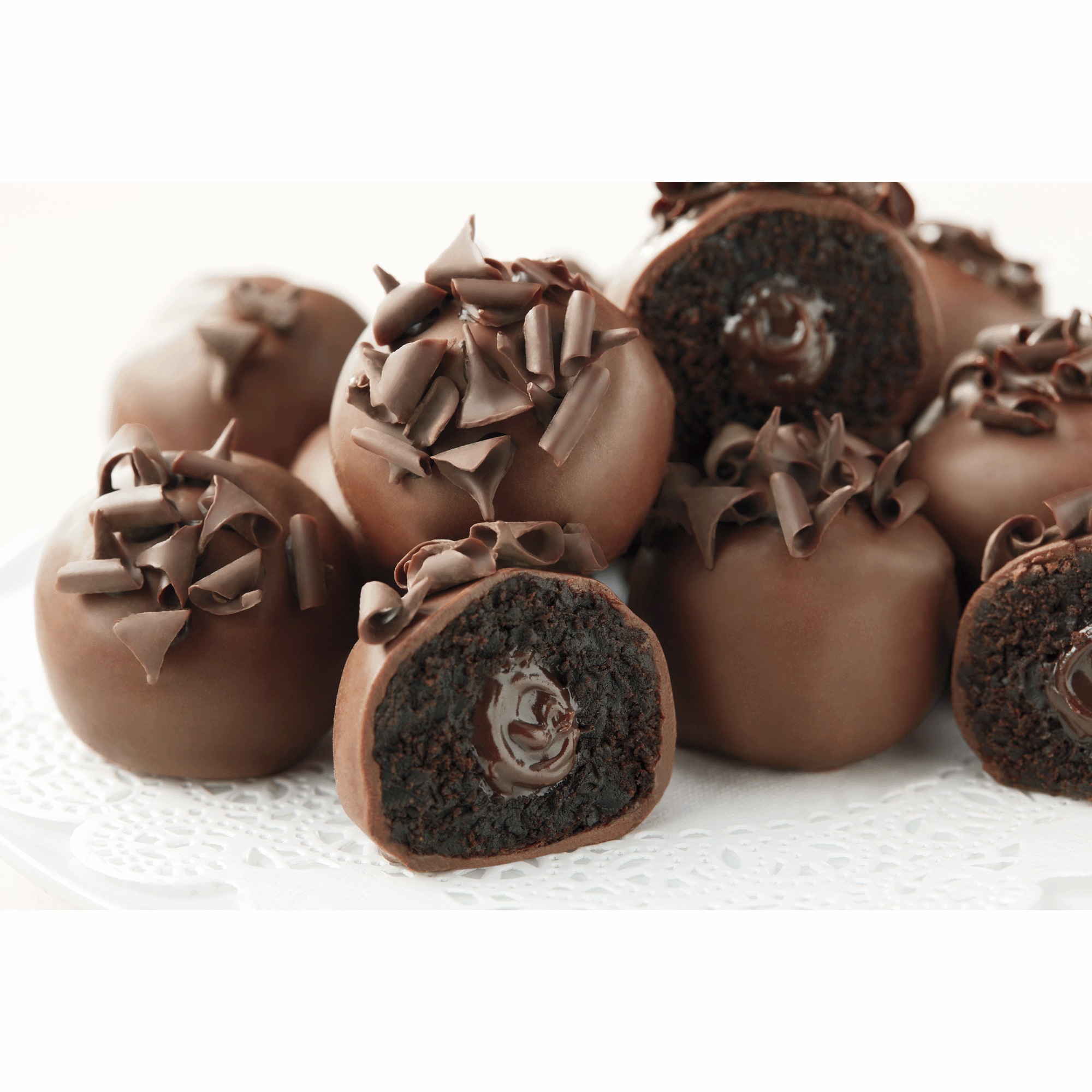Triple Chocolate Cake Balls