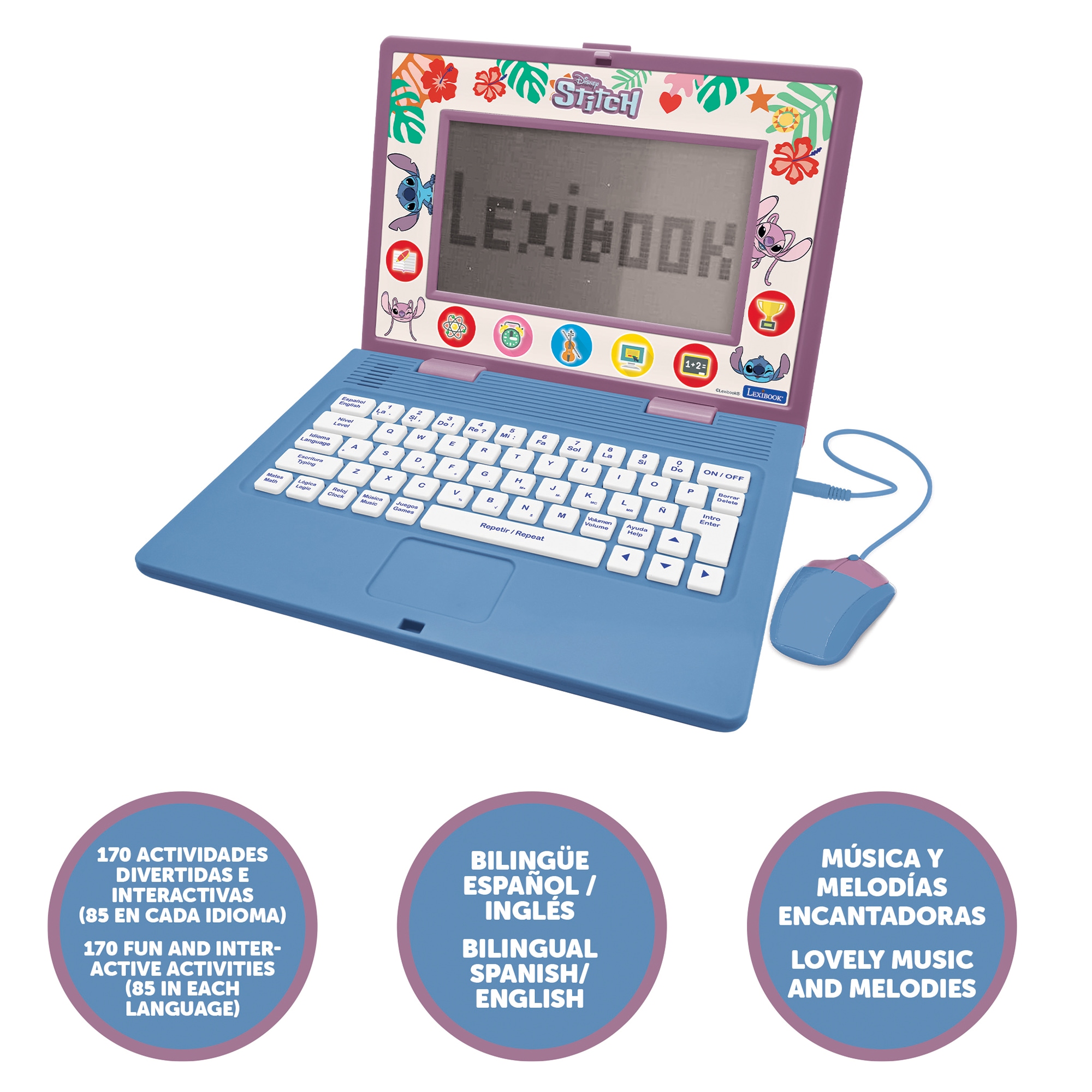 Personalized 6.7" Bilingual Activity Laptop 4 Personalized 6.7" Bilingual Activity Laptop