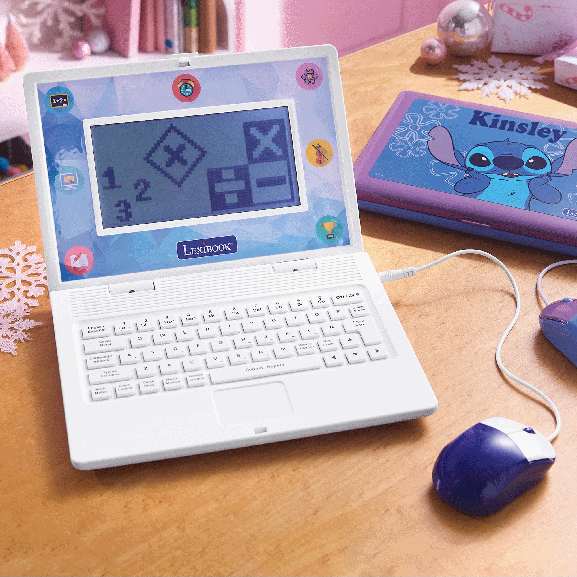 Personalized 6.7" Bilingual Activity Laptop 6 Personalized 6.7" Bilingual Activity Laptop