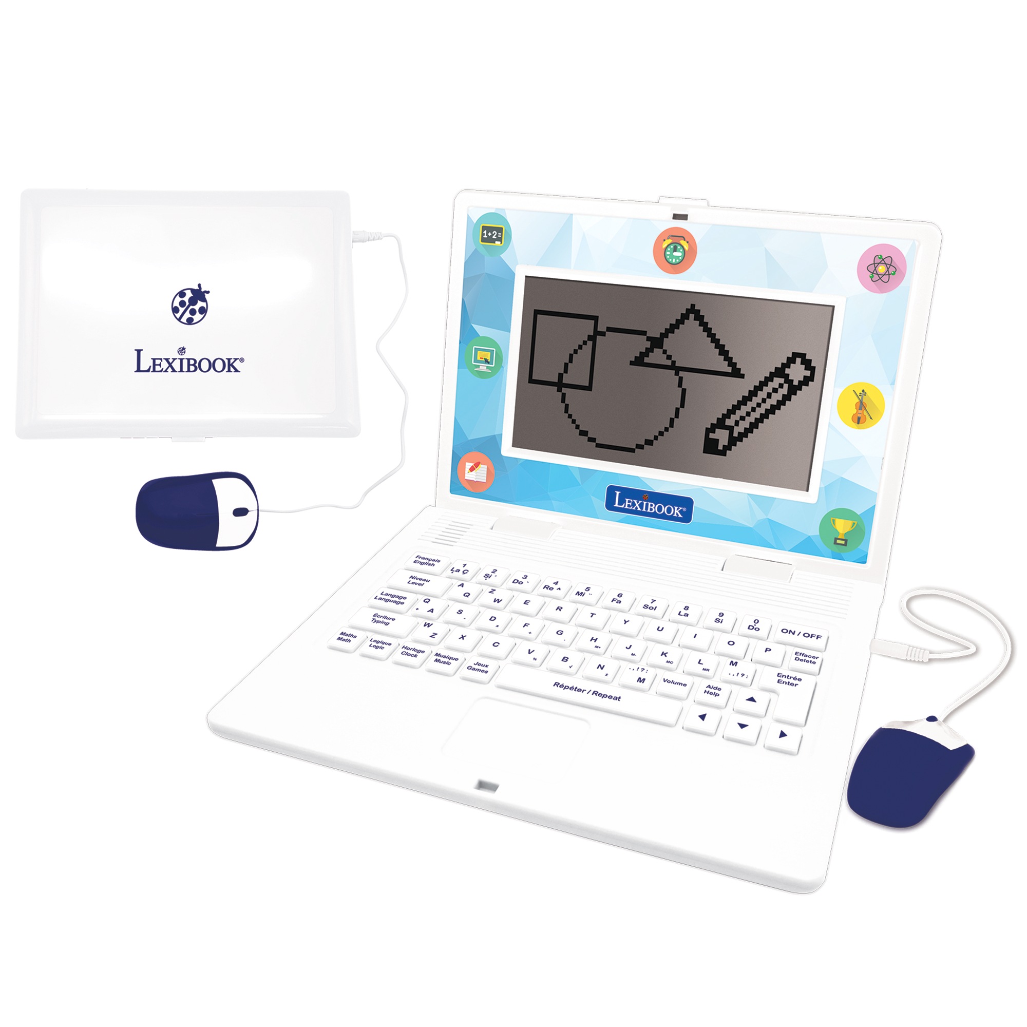 Personalized 6.7" Bilingual Activity Laptop 8 Personalized 6.7" Bilingual Activity Laptop