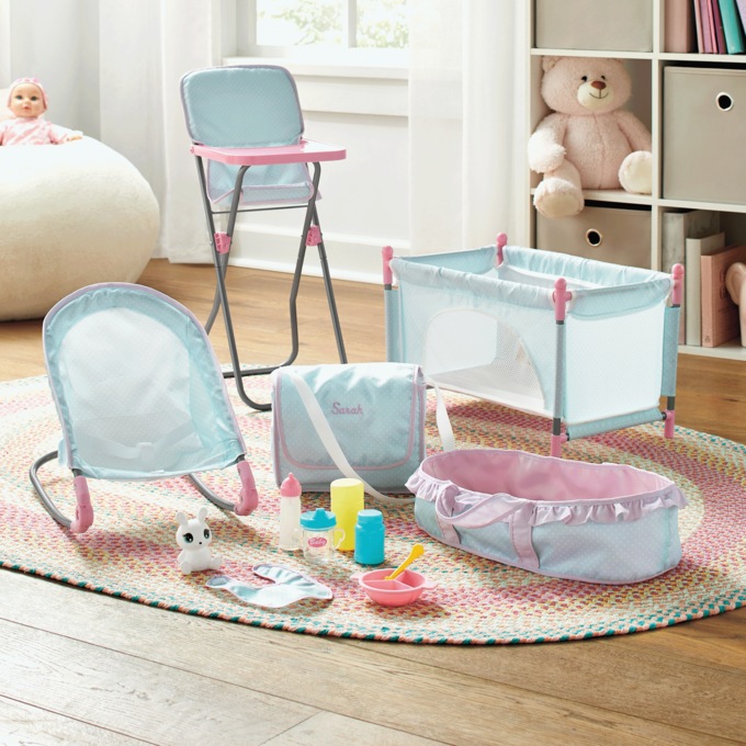 Doll Furniture and Accessory Set