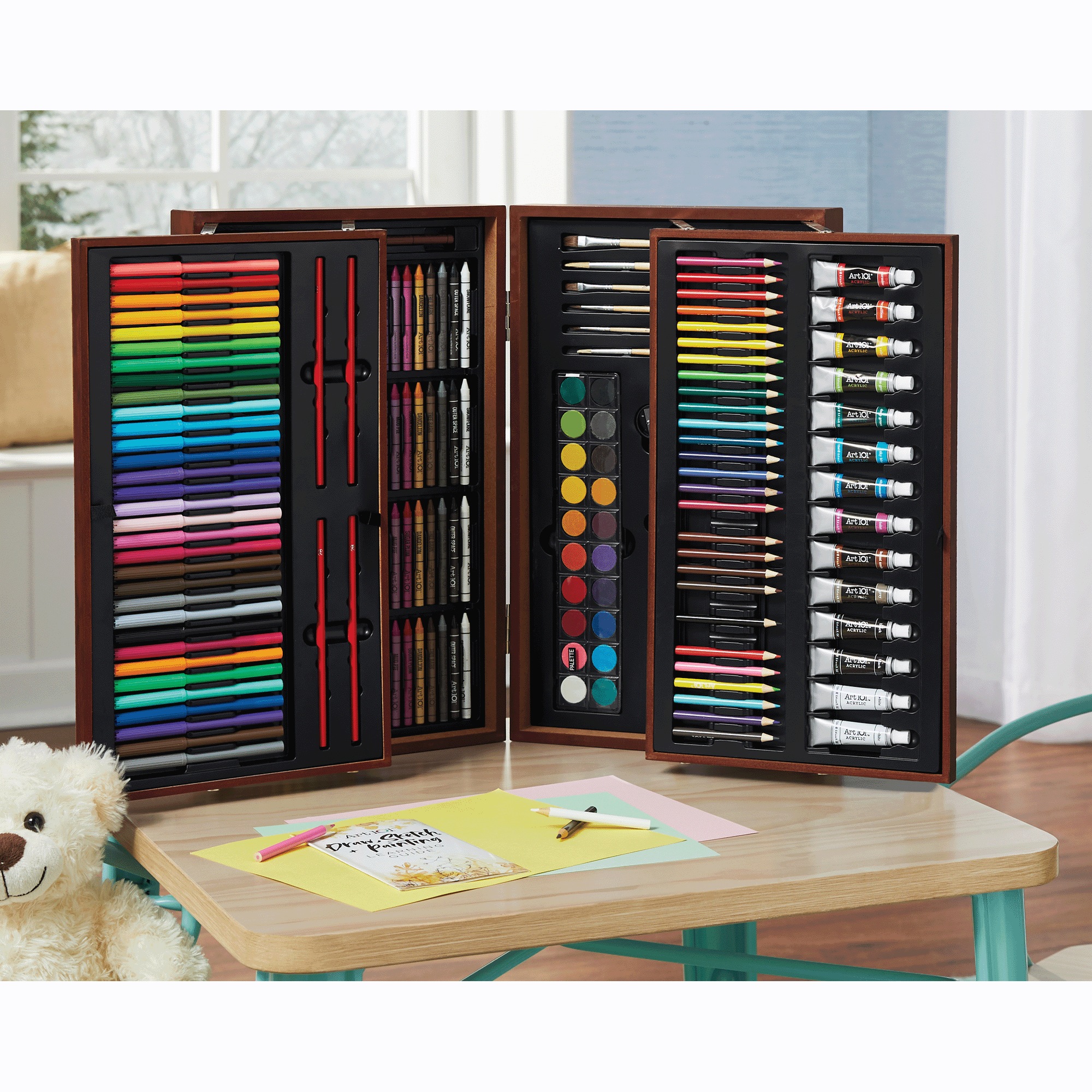 Personalized 215-Piece Deluxe Artist Set