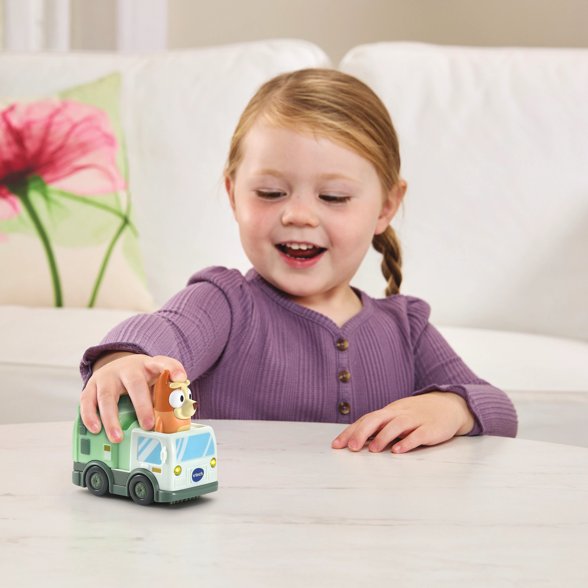 VTech Go! Go! Smart Wheels Bluey Bingo Garbage Truck
