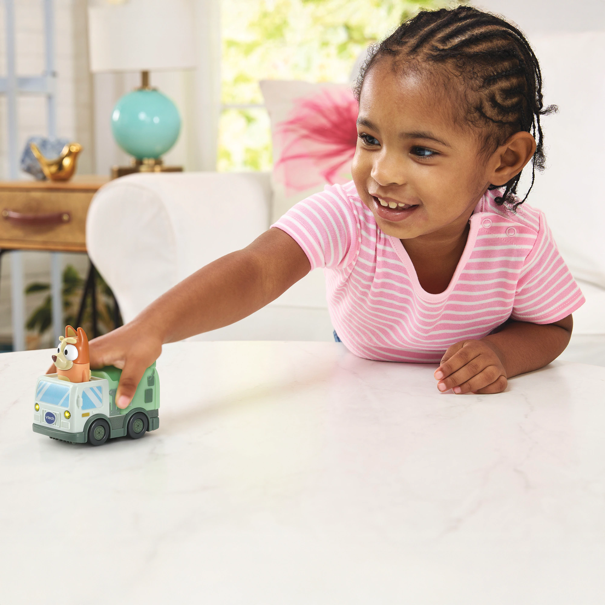 VTech Go! Go! Smart Wheels Bluey Bingo Garbage Truck