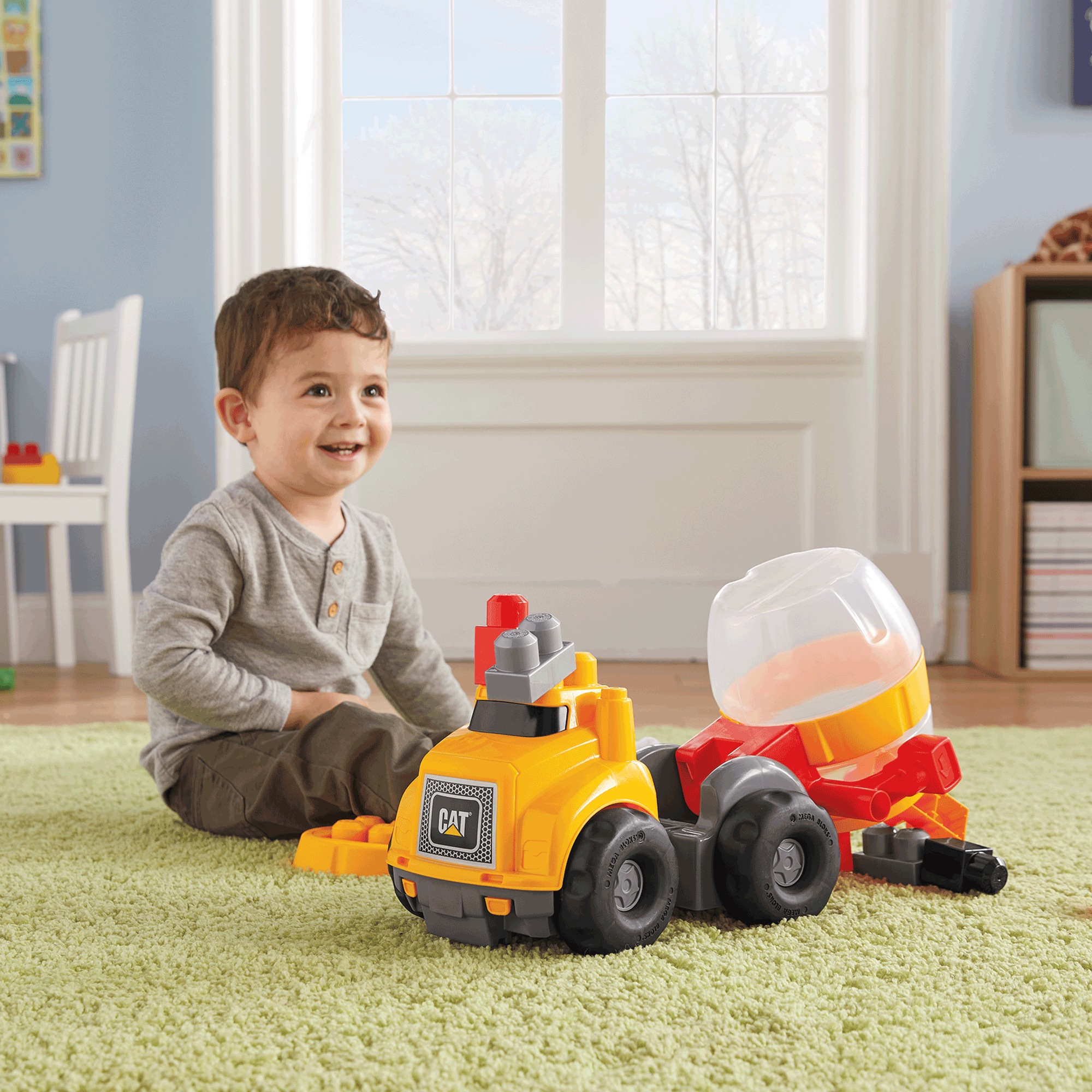 Mega Bloks Cat Cement Mixer 1 Mega Bloks Cat Cement Mixer