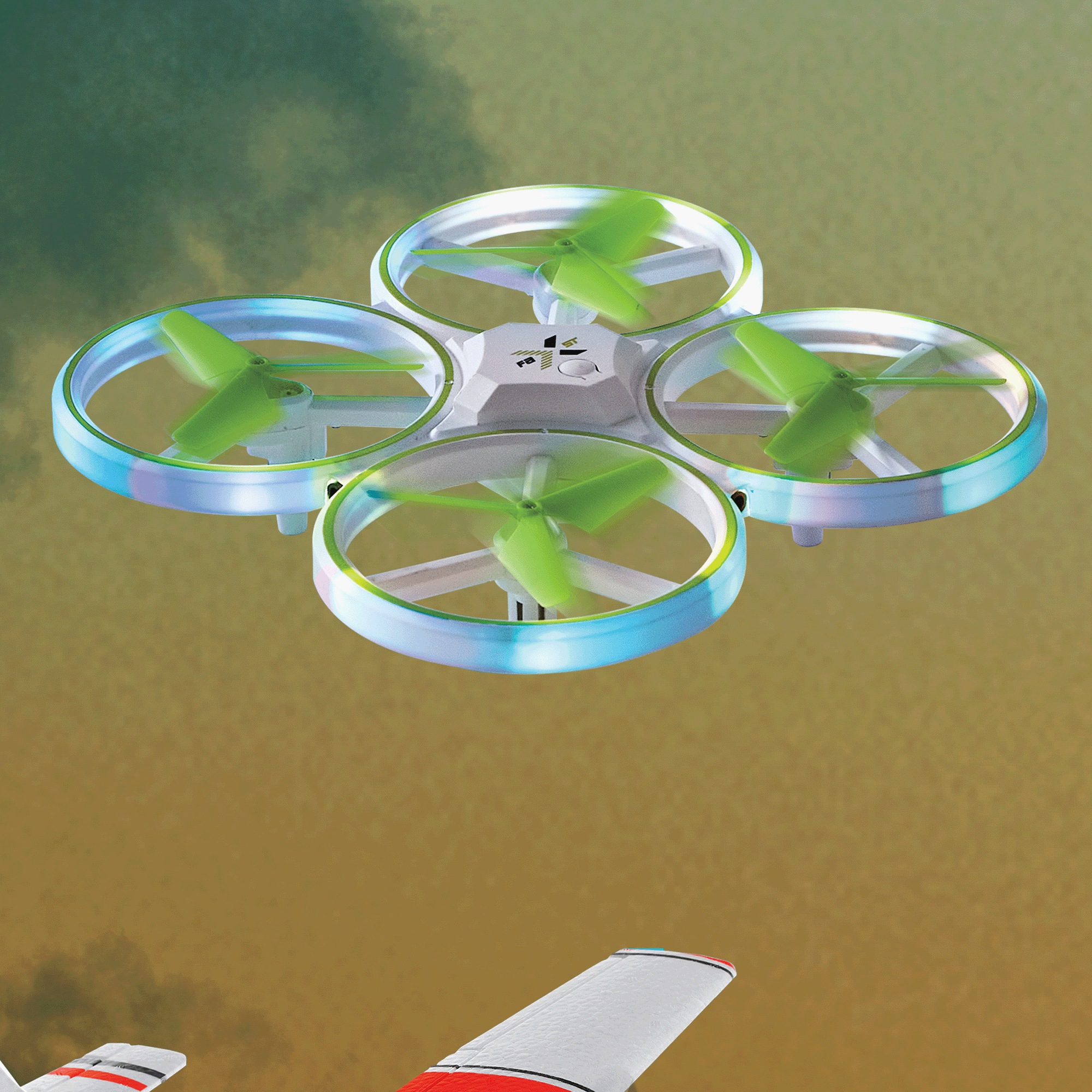 RC Four-Axis Night Drone