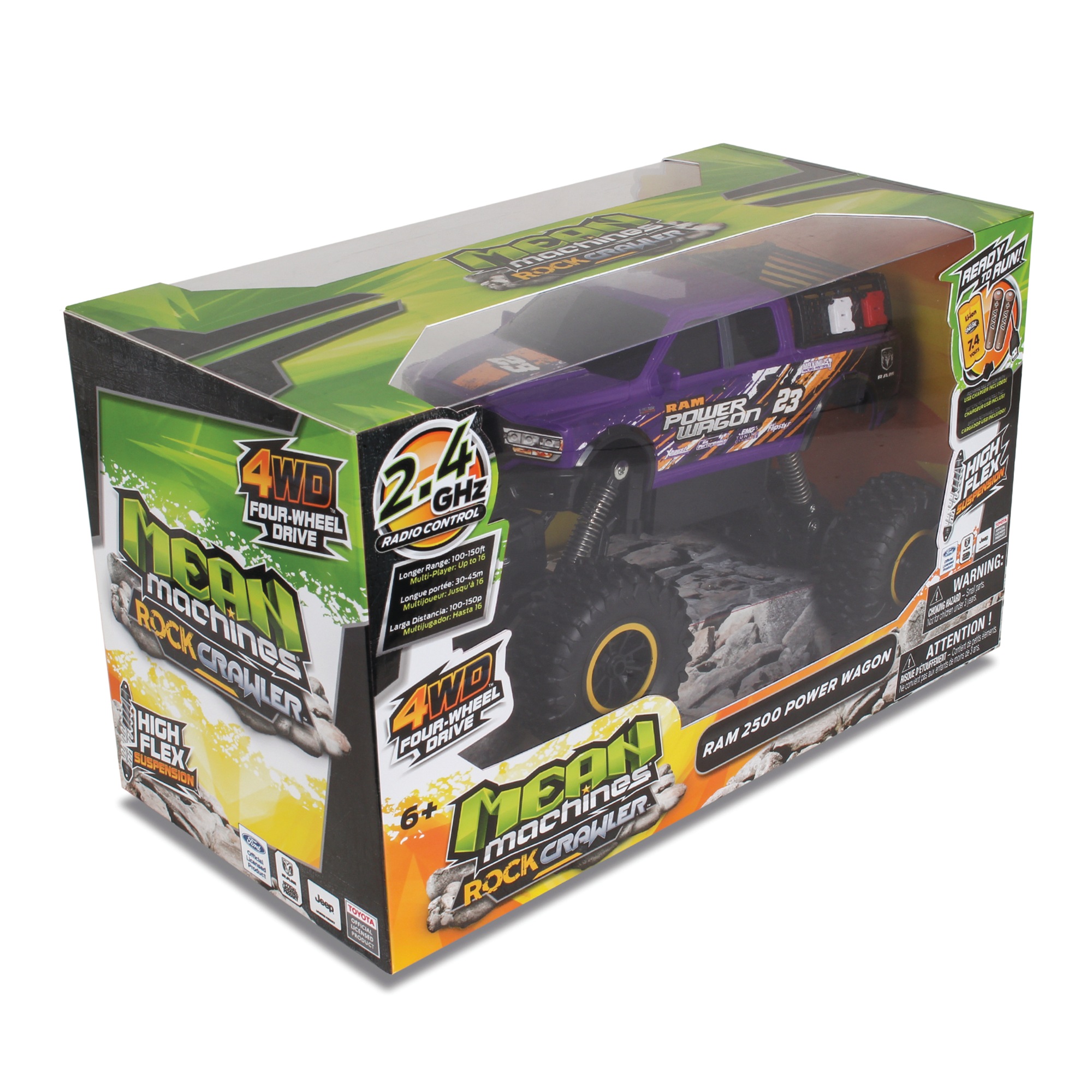 RC Mean Machine RTR Ram 2500 Power Wagon Rock Crawler