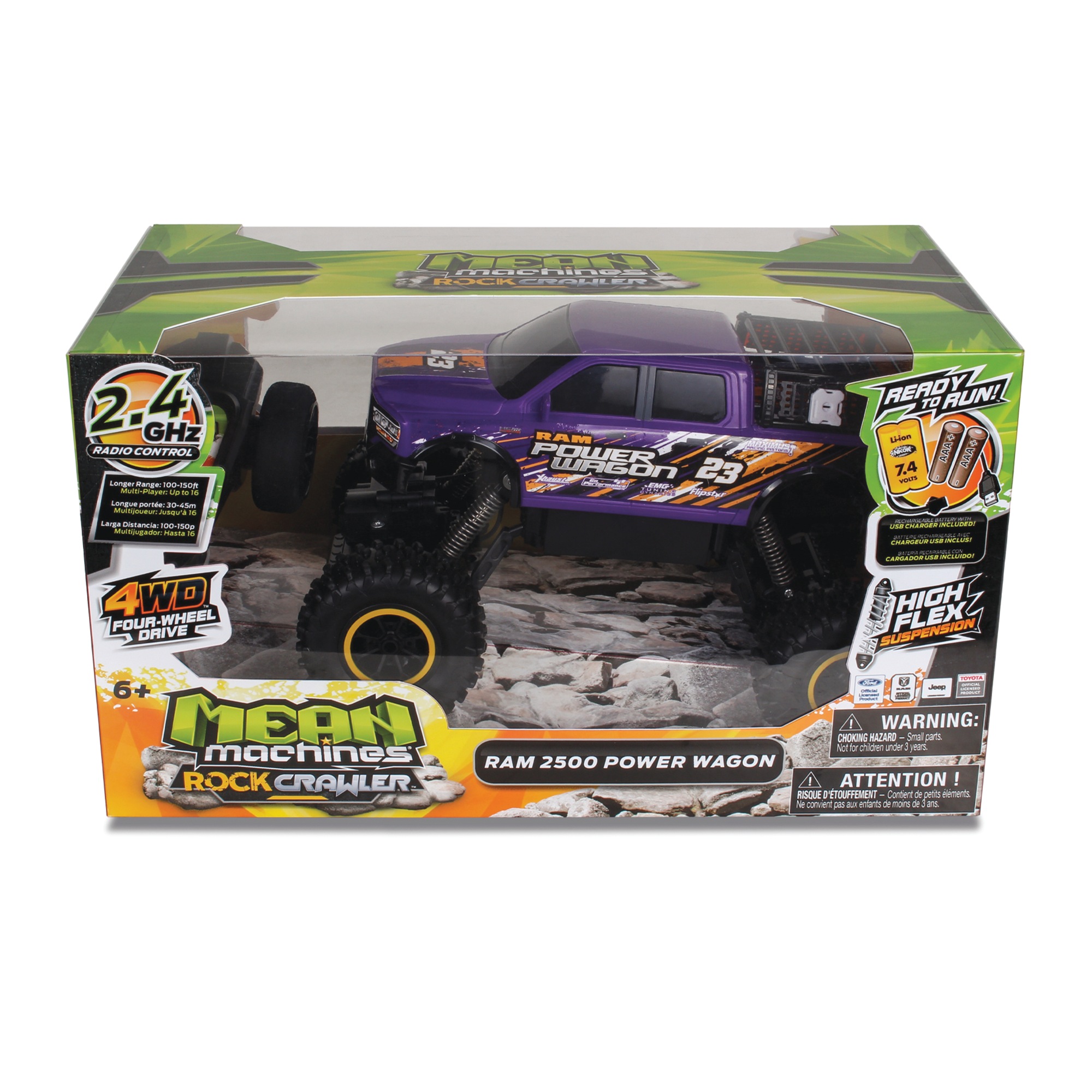 RC Mean Machine RTR Ram 2500 Power Wagon Rock Crawler
