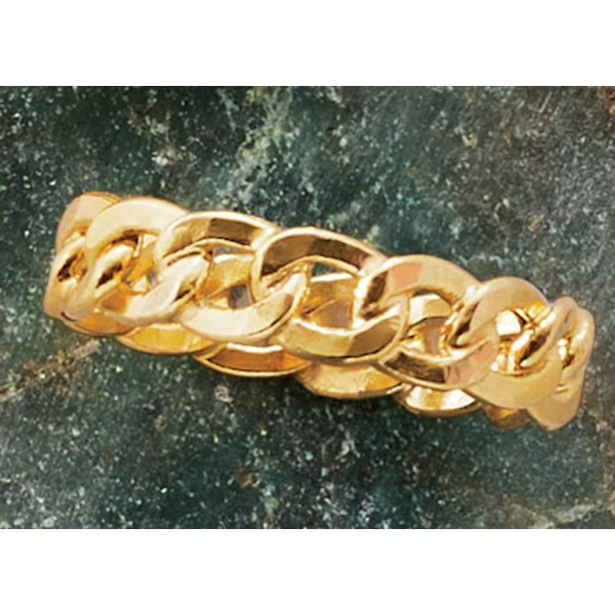 10K Gold Open Link Ring