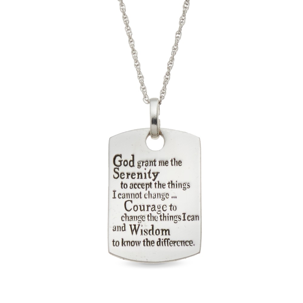 Personalized Inspirations/Name Two-tone Pendant