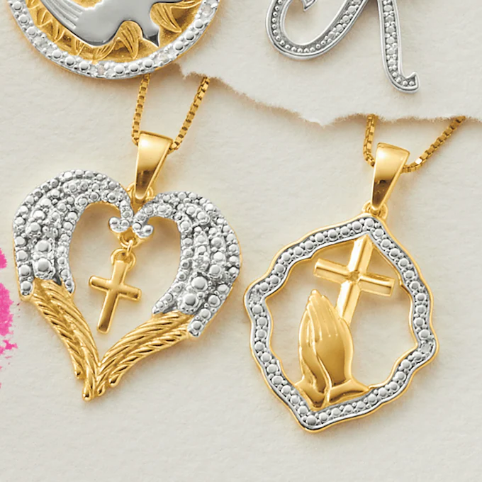 Diamond Faith Pendant