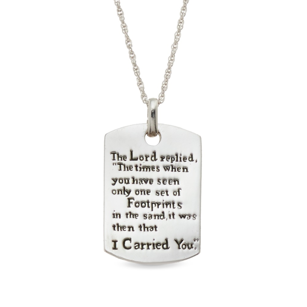 Personalized Inspirations/Name Two-tone Pendant