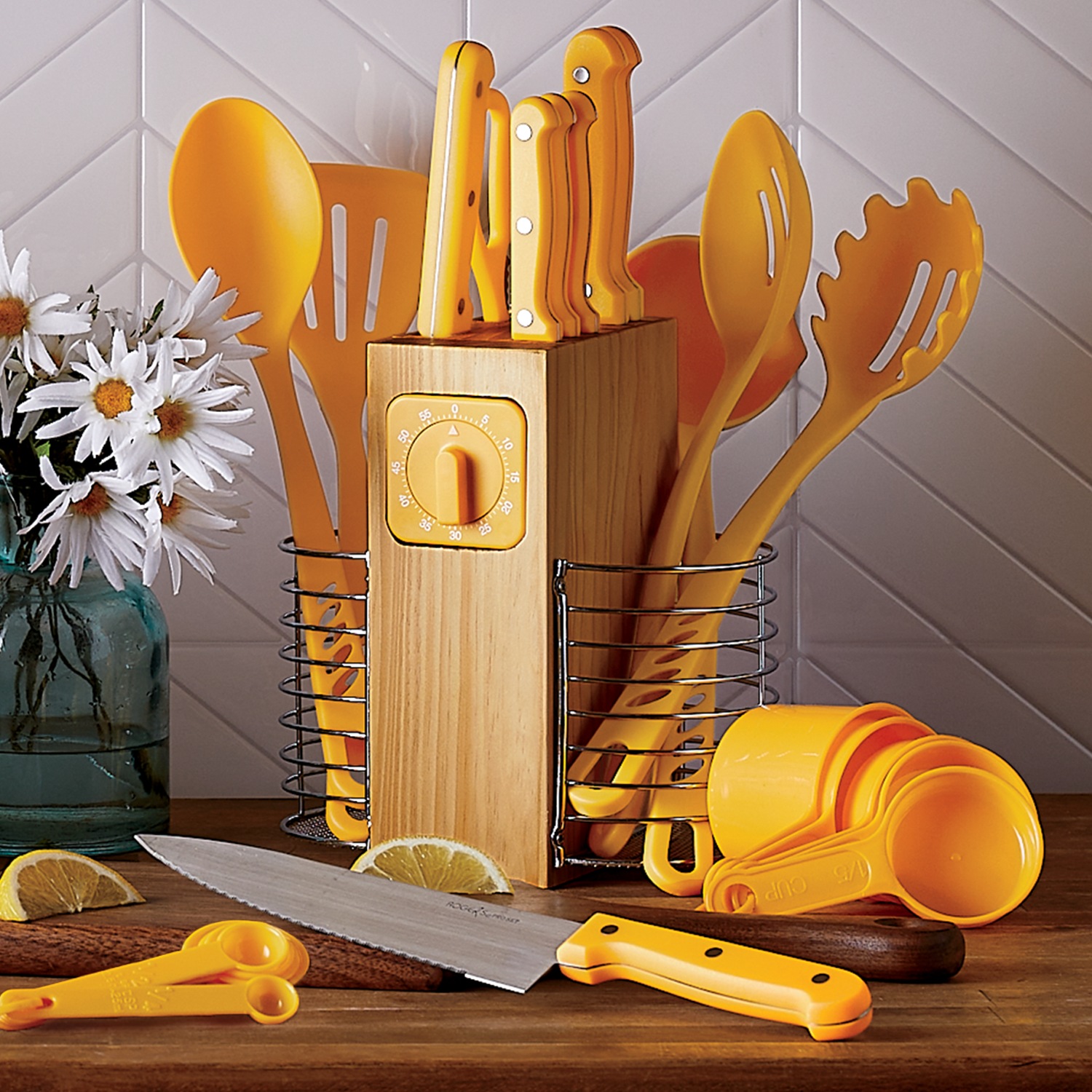 25-Piece Cutlery and Utensil Set