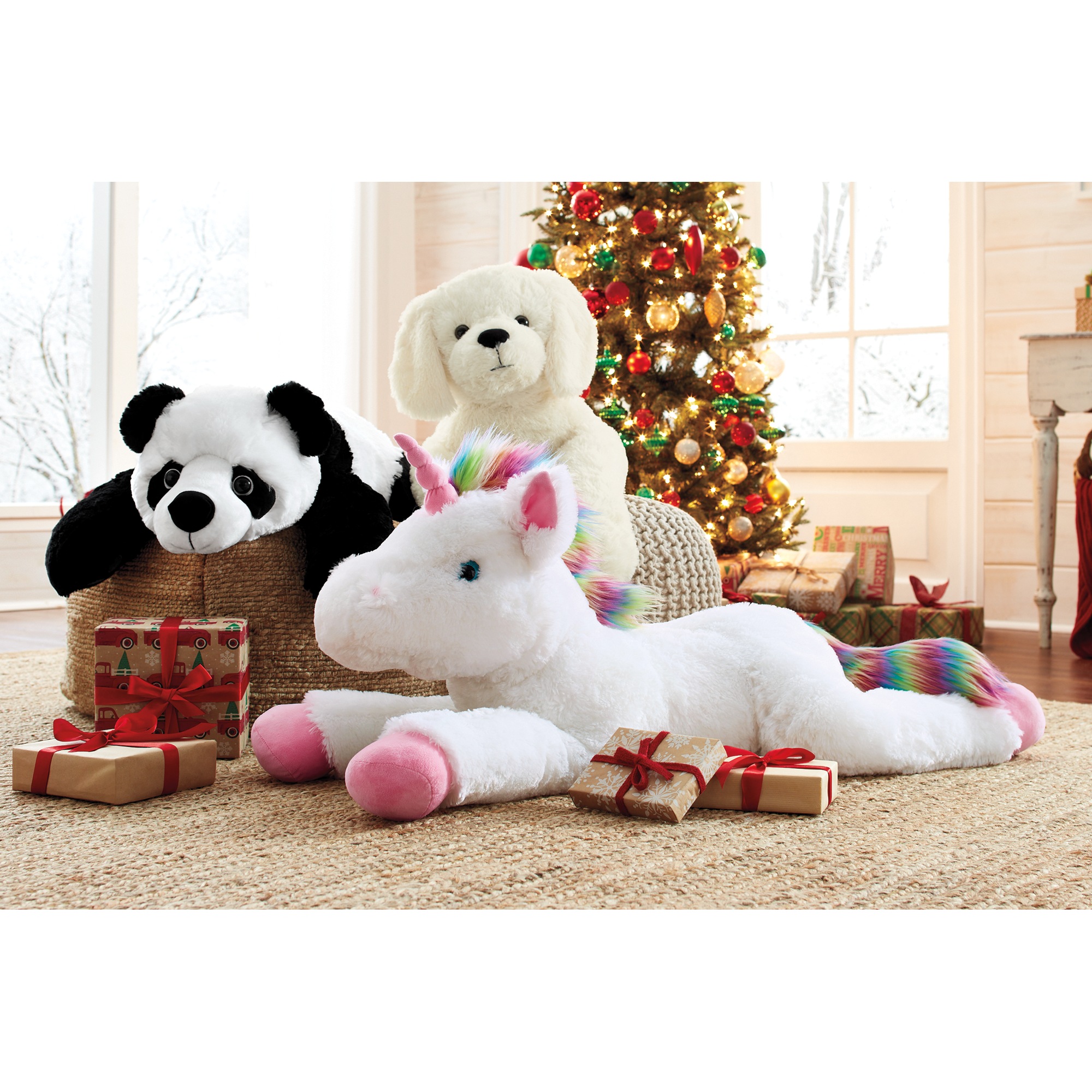 Plush, Oversized Snuggle Animal