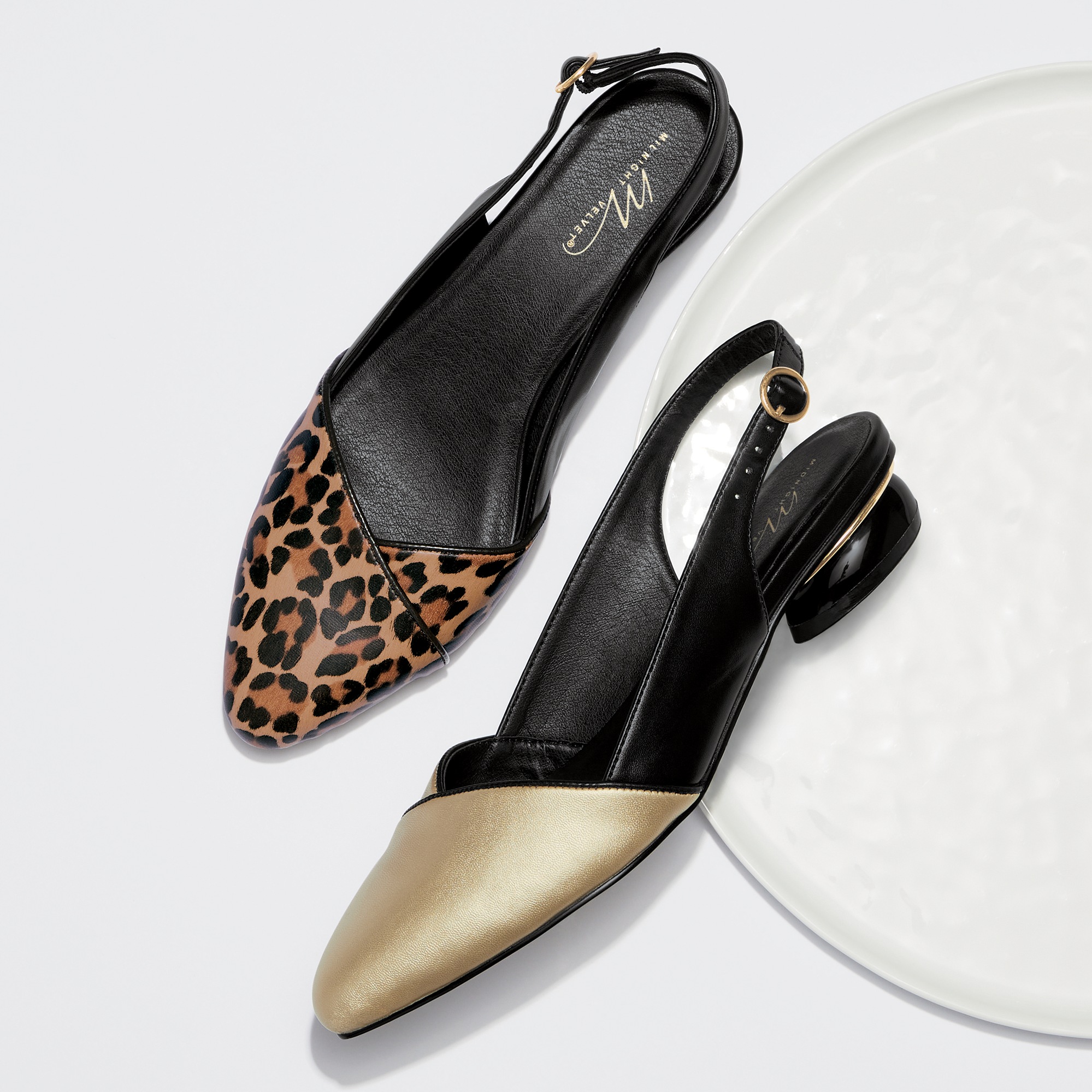 Heel Rand Slingback