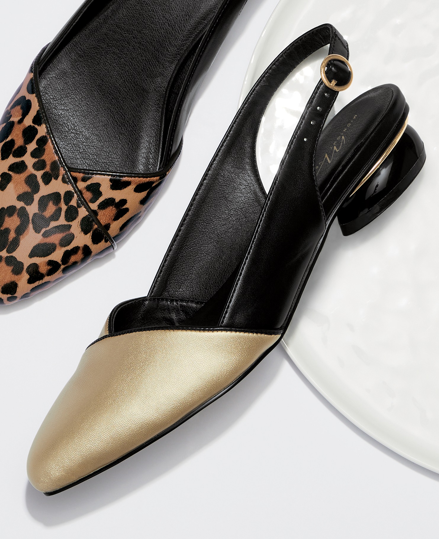 Heel Rand Slingback