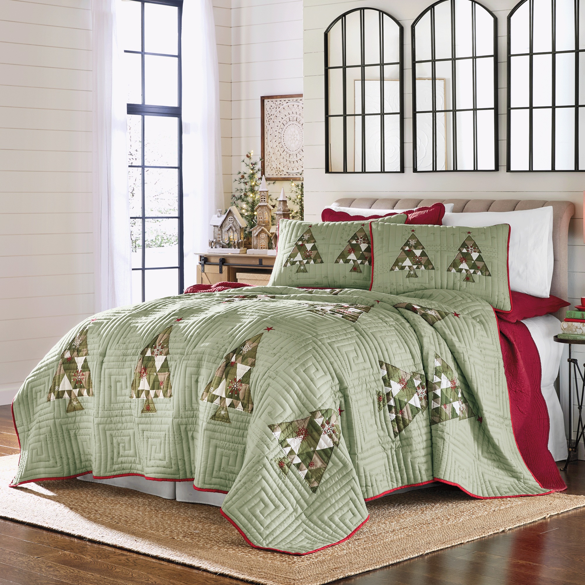 Balsam Oversized Quilt and Sham
