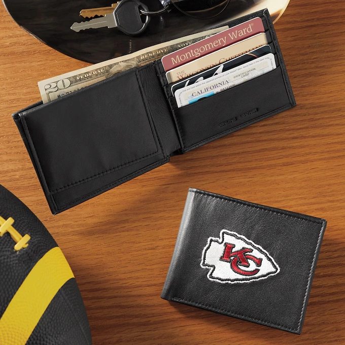 NFL Leather Bifold Wallet
