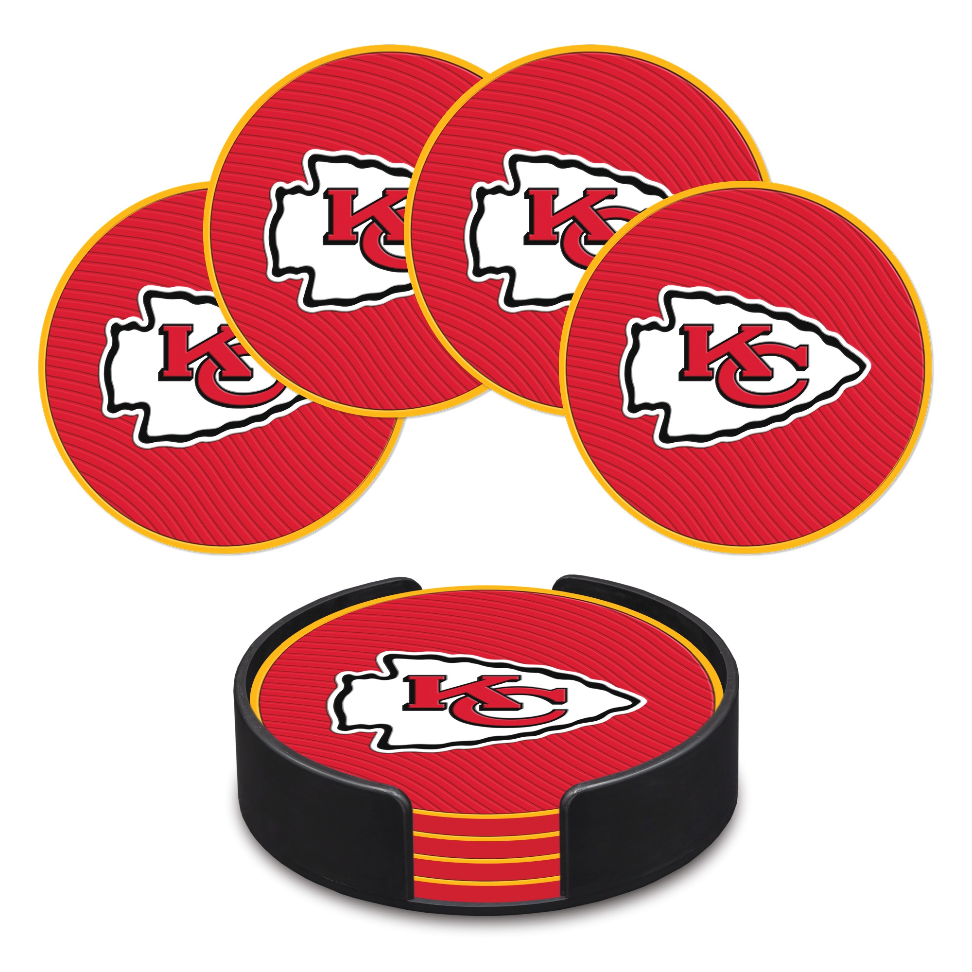 Set of 4 NFL Coasters 10 Set of 4 NFL Coasters
