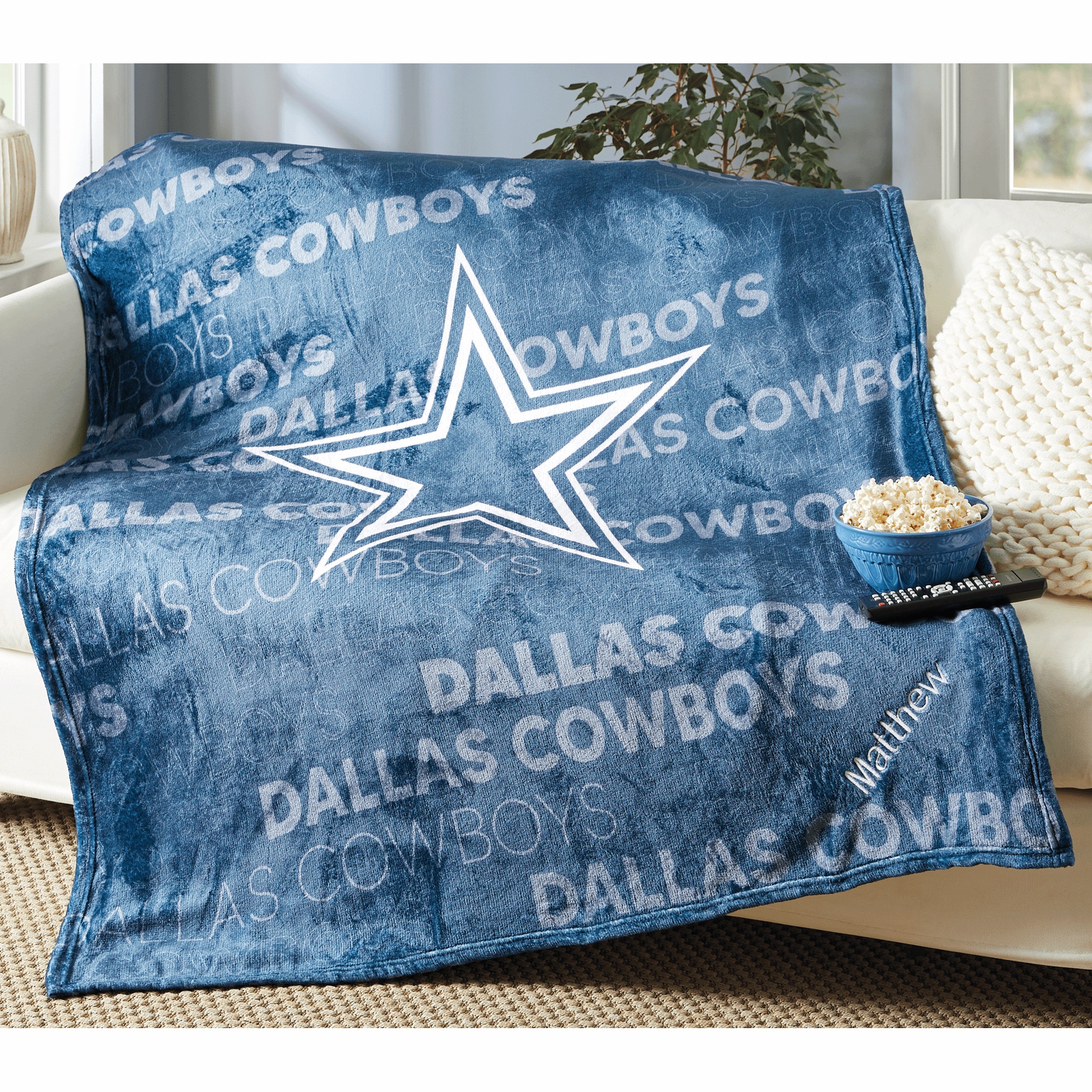 NFL Fleece Throw