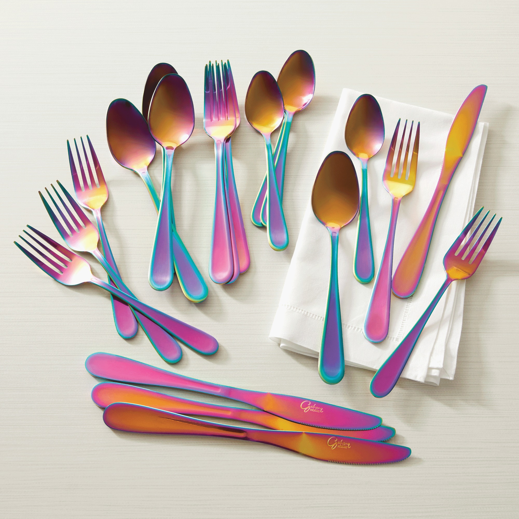 20-Piece Stainless Steel Flatware Set 2 20-Piece Stainless Steel Flatware Set