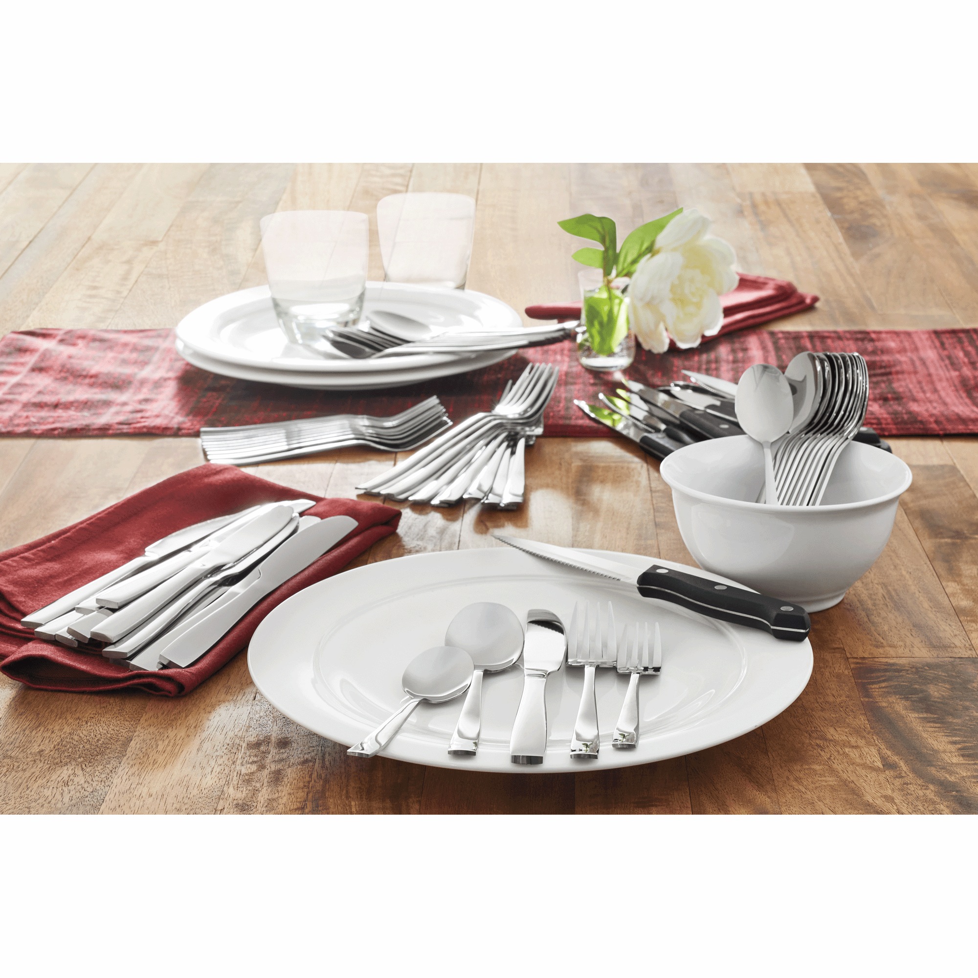 72-Piece Stainless Steel Cutlery Set