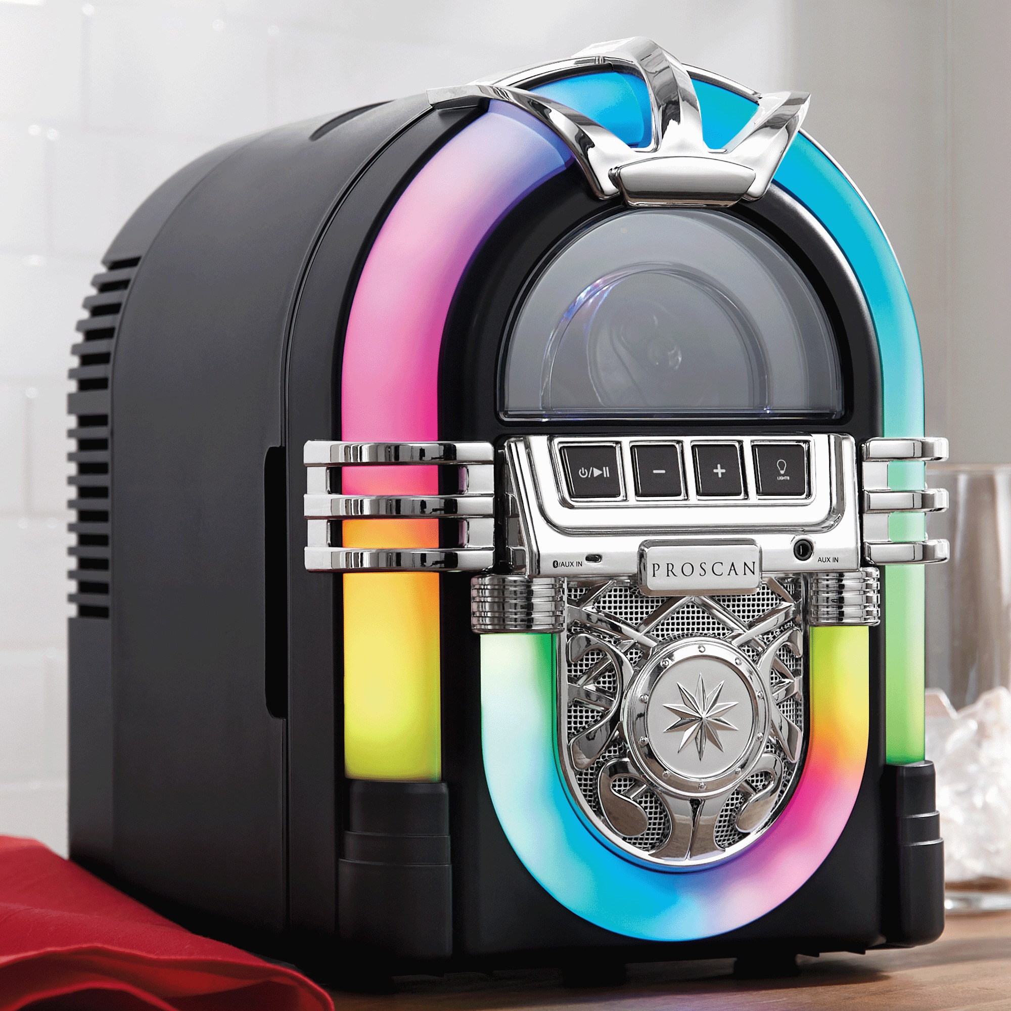 Proscan 2-in-1 Jukebox Speaker/Fridge