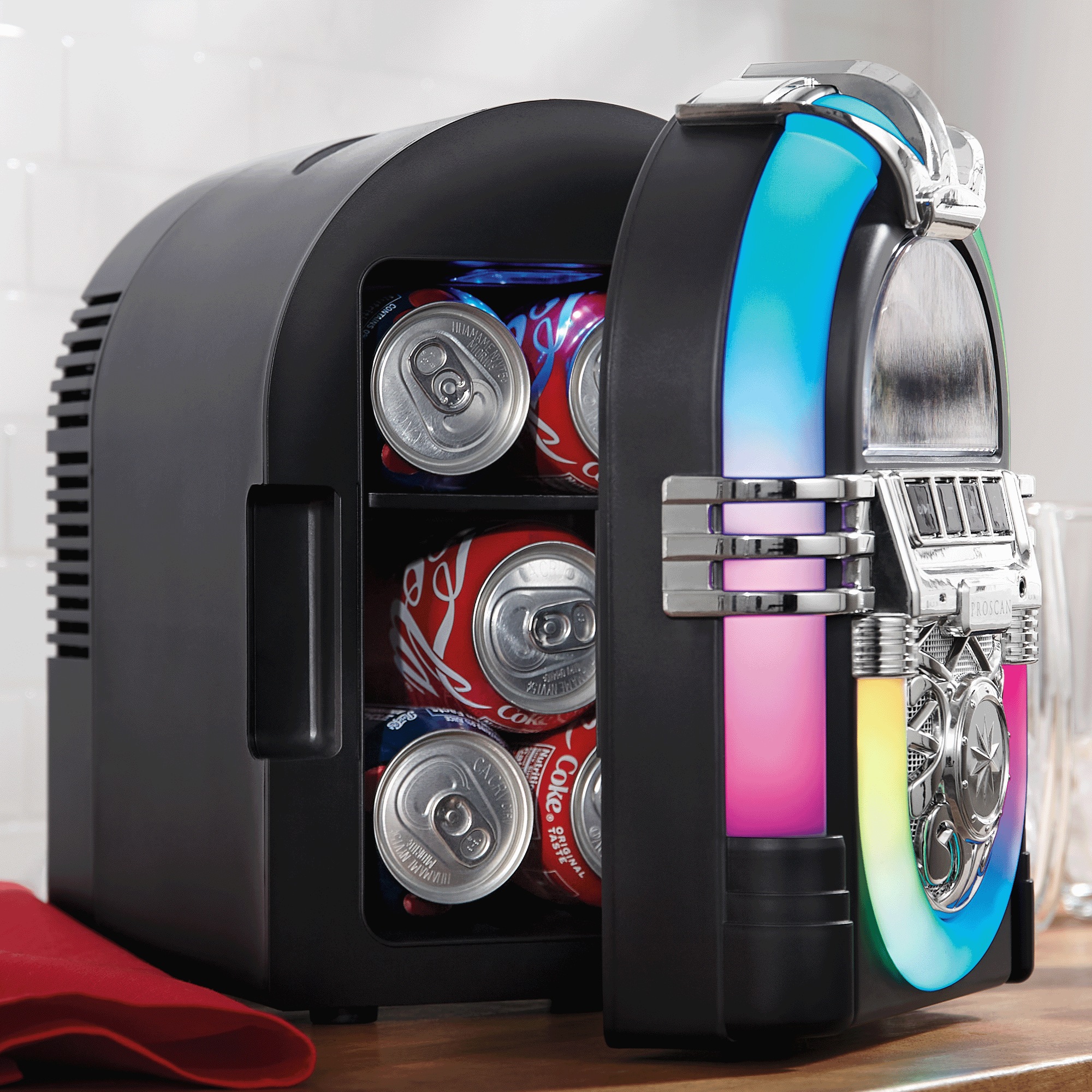 Proscan 2-in-1 Jukebox Speaker/Fridge