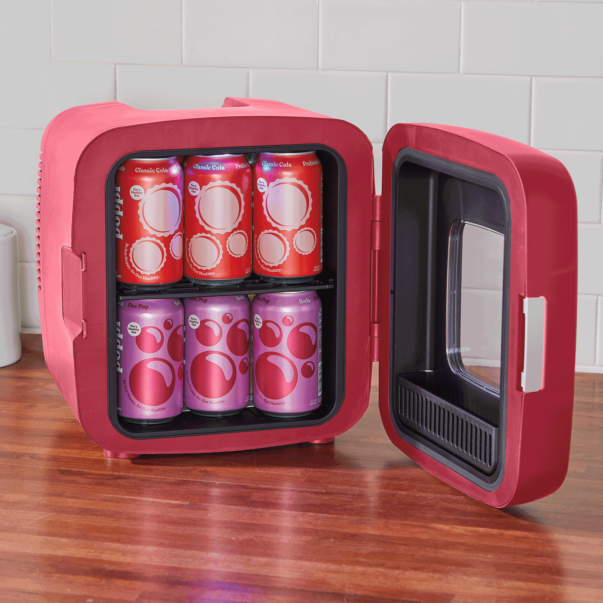 Ginny’s Personalized 12-Can Mini Fridge