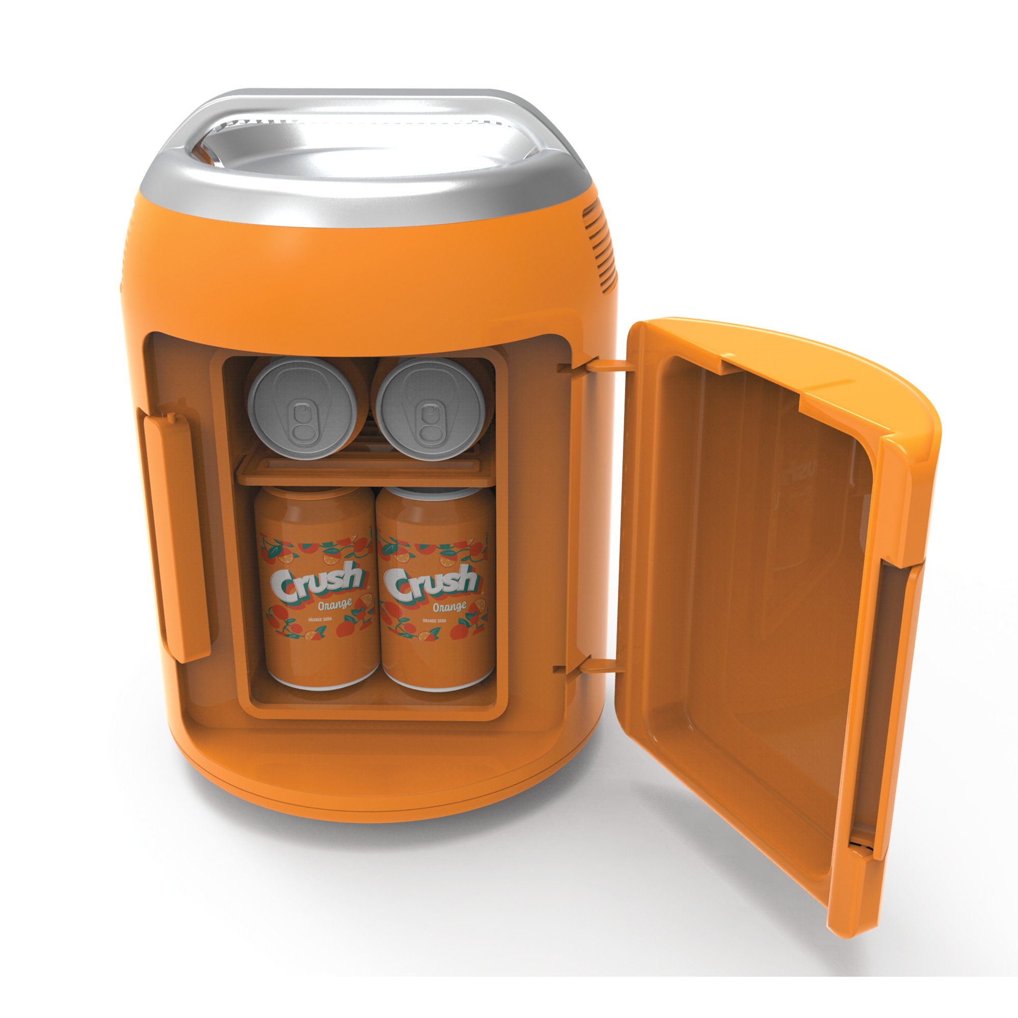 Portable 6-Can Beverage Fridge