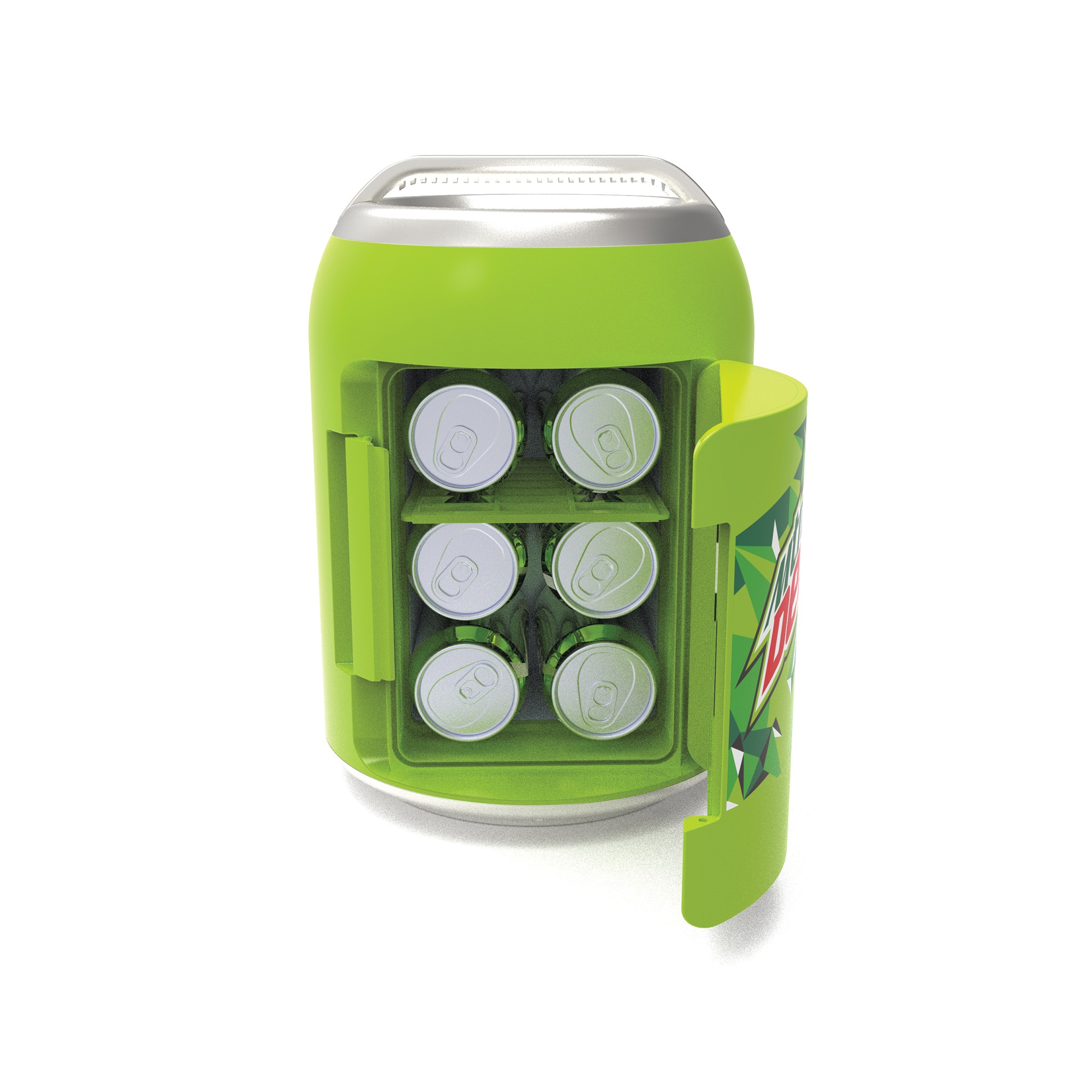 Portable 6-Can Beverage Fridge