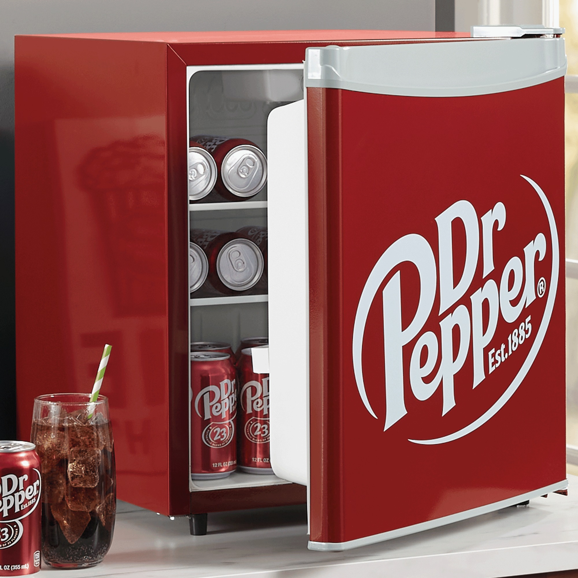 Branded Beverage 1.6 cu. ft. Compact Fridge